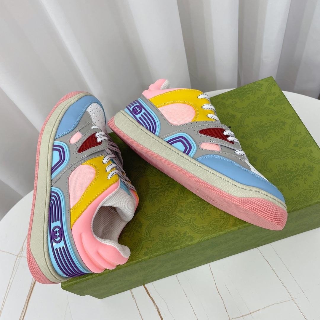 Gucci Basket~~The latest Basket couple's low top sneakers