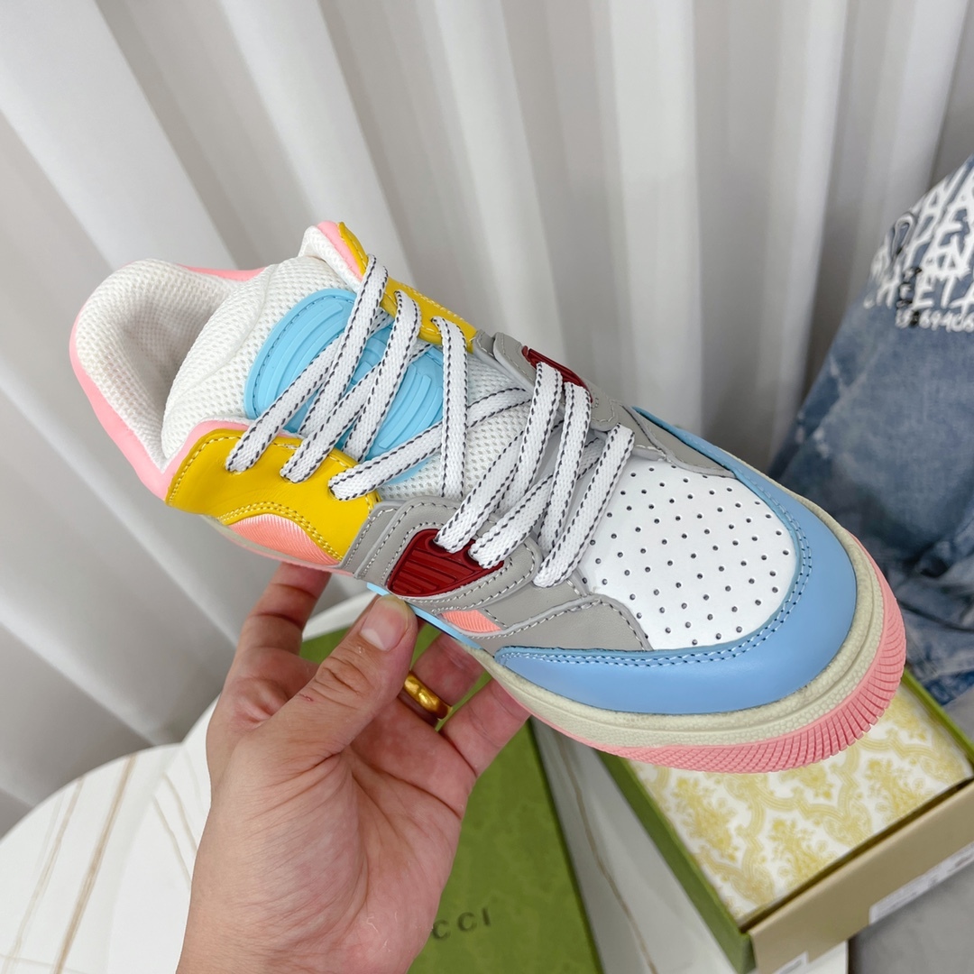 Gucci Basket~~The latest Basket couple's low top sneakers