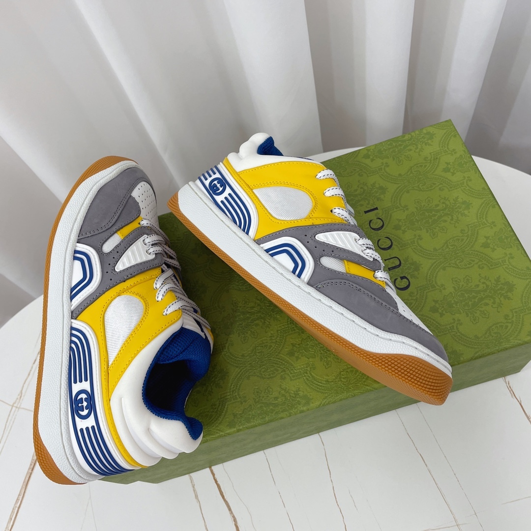 Gucci Basket~~The latest Basket couple's low top sneakers