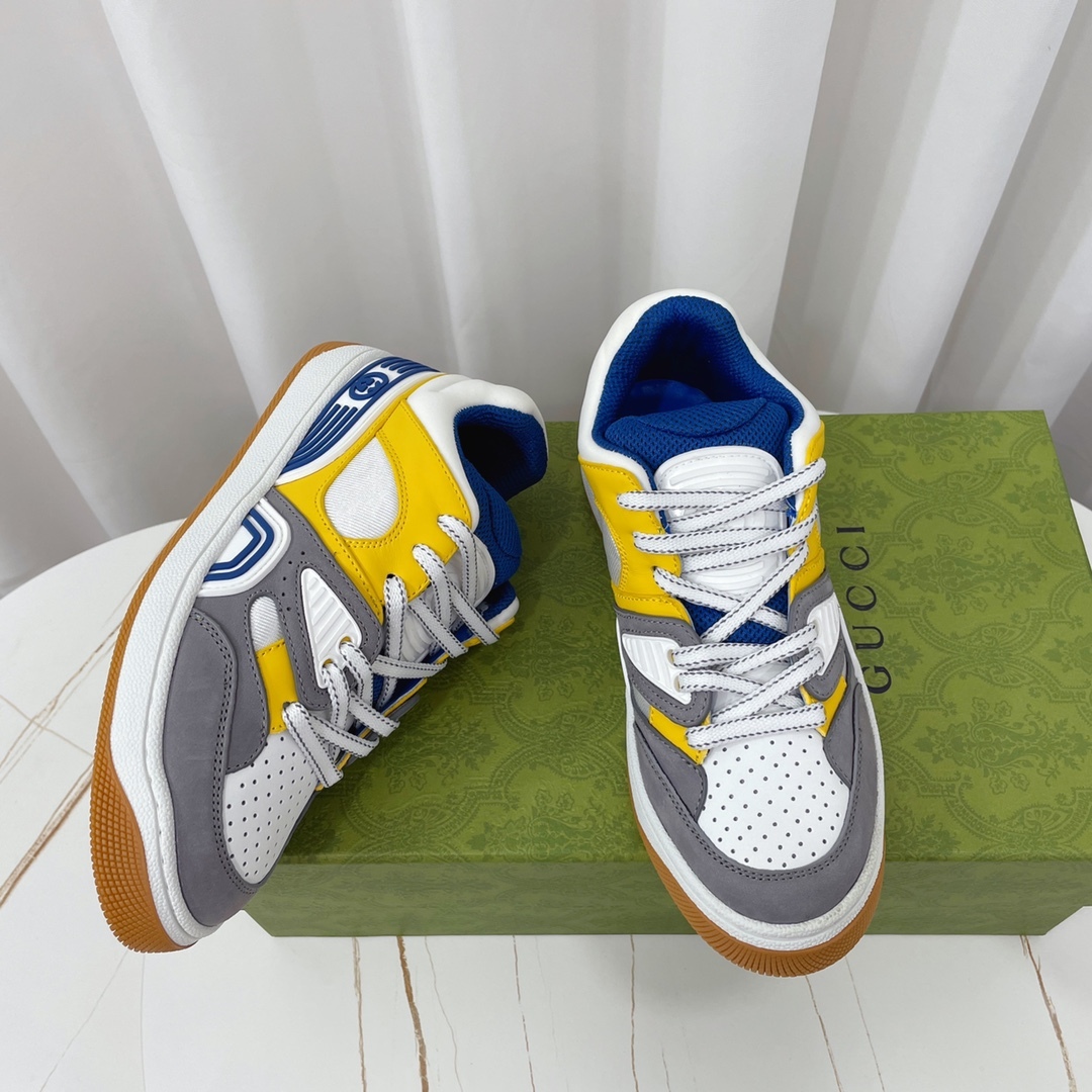 Gucci Basket~~The latest Basket couple's low top sneakers