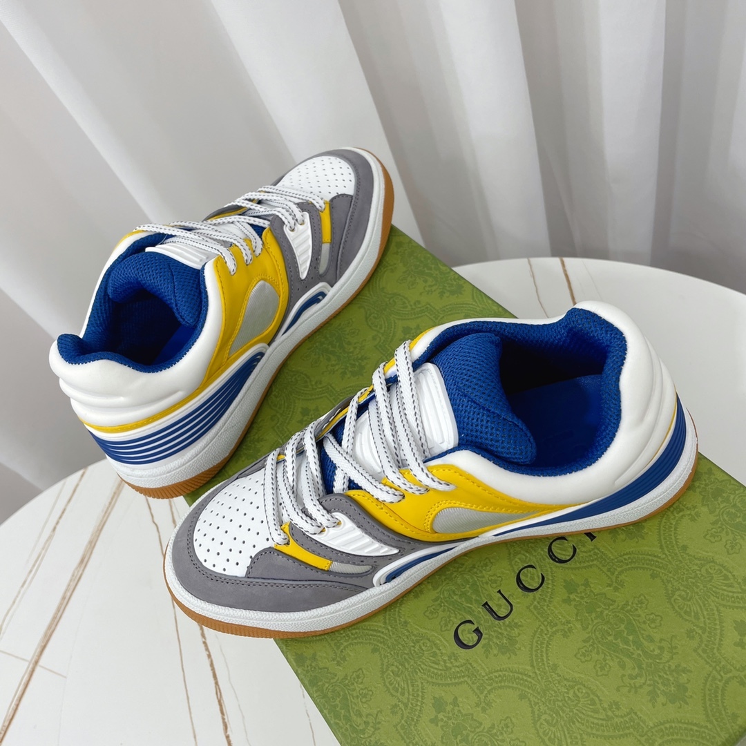 Gucci Basket~~The latest Basket couple's low top sneakers
