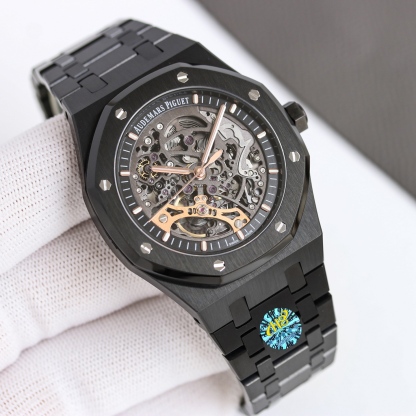 New model of Audemars Piguet Royal Oak Offshore men's mechanical watch, reference number 15407ST.OO.1220ST.01