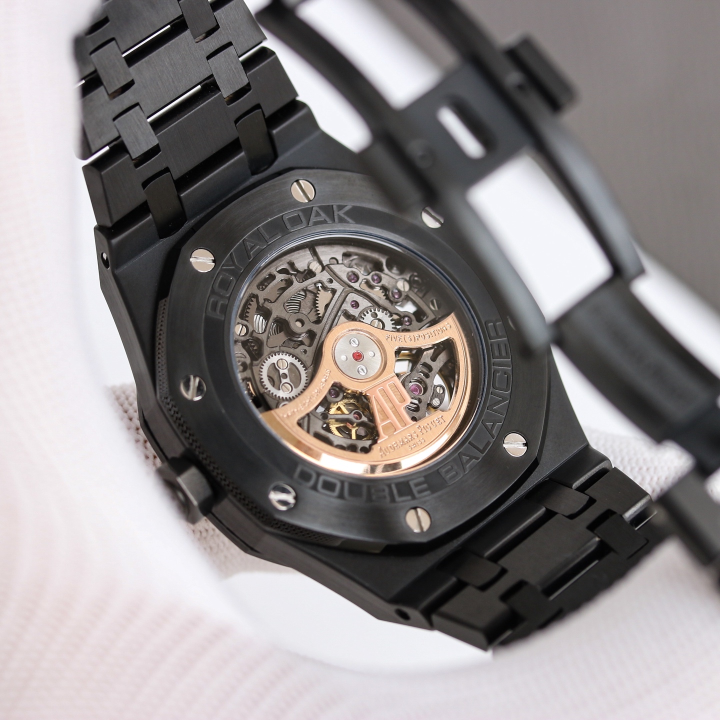 New model of Audemars Piguet Royal Oak Offshore men's mechanical watch, reference number 15407ST.OO.1220ST.01
