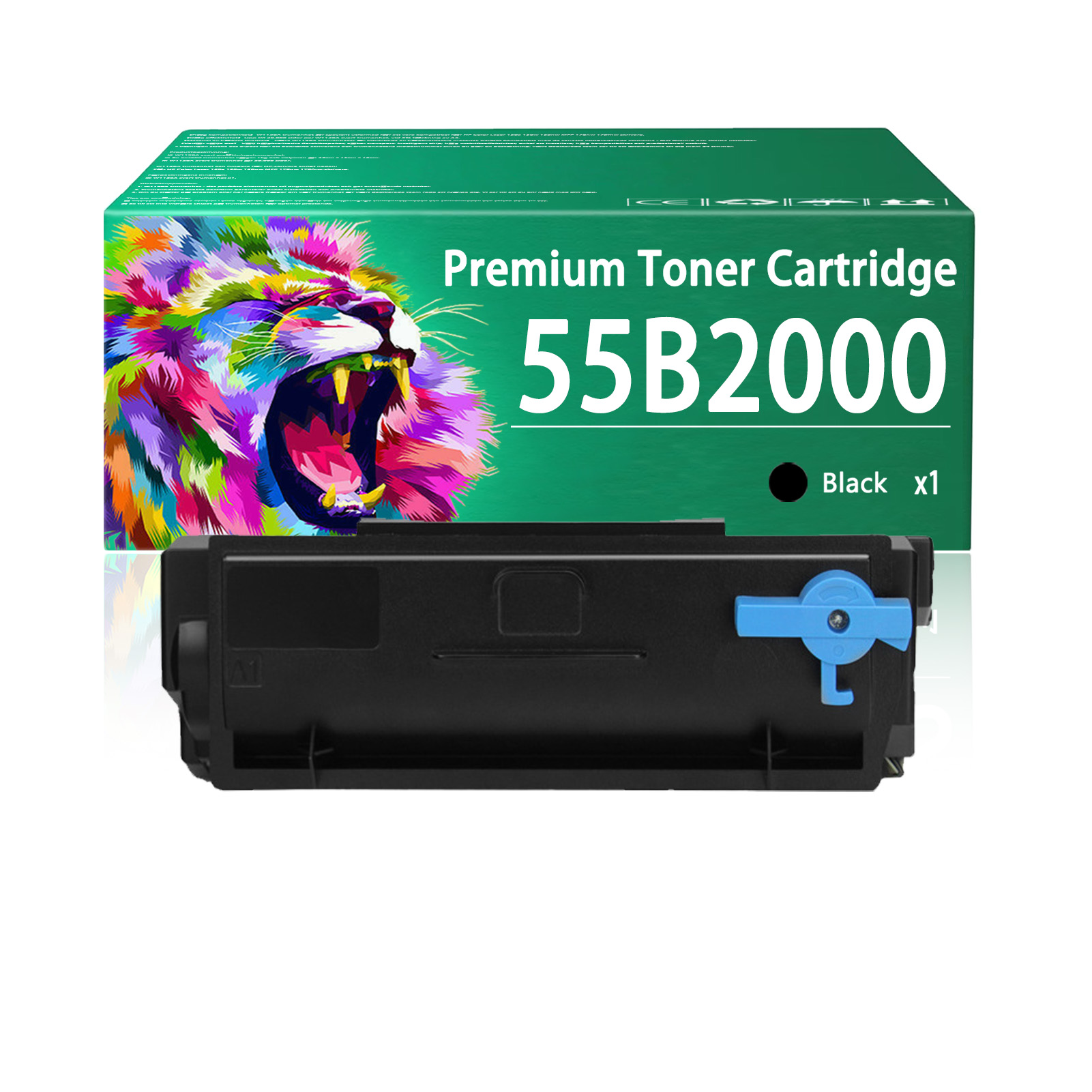 For Lexmark 55B2000 Toner Cartridges Work For Lexmark MS431dn MS431dw MX431adnMX432adwe MS331dn MX331adn Printers
