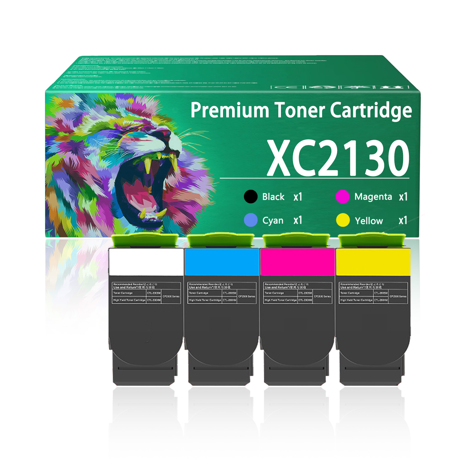 For Lexmark XC2130 24B6011 24B6008 24B6009 24B6009 Toner Cartridge Work For Lexmark XC2130 XC2132 Printers
