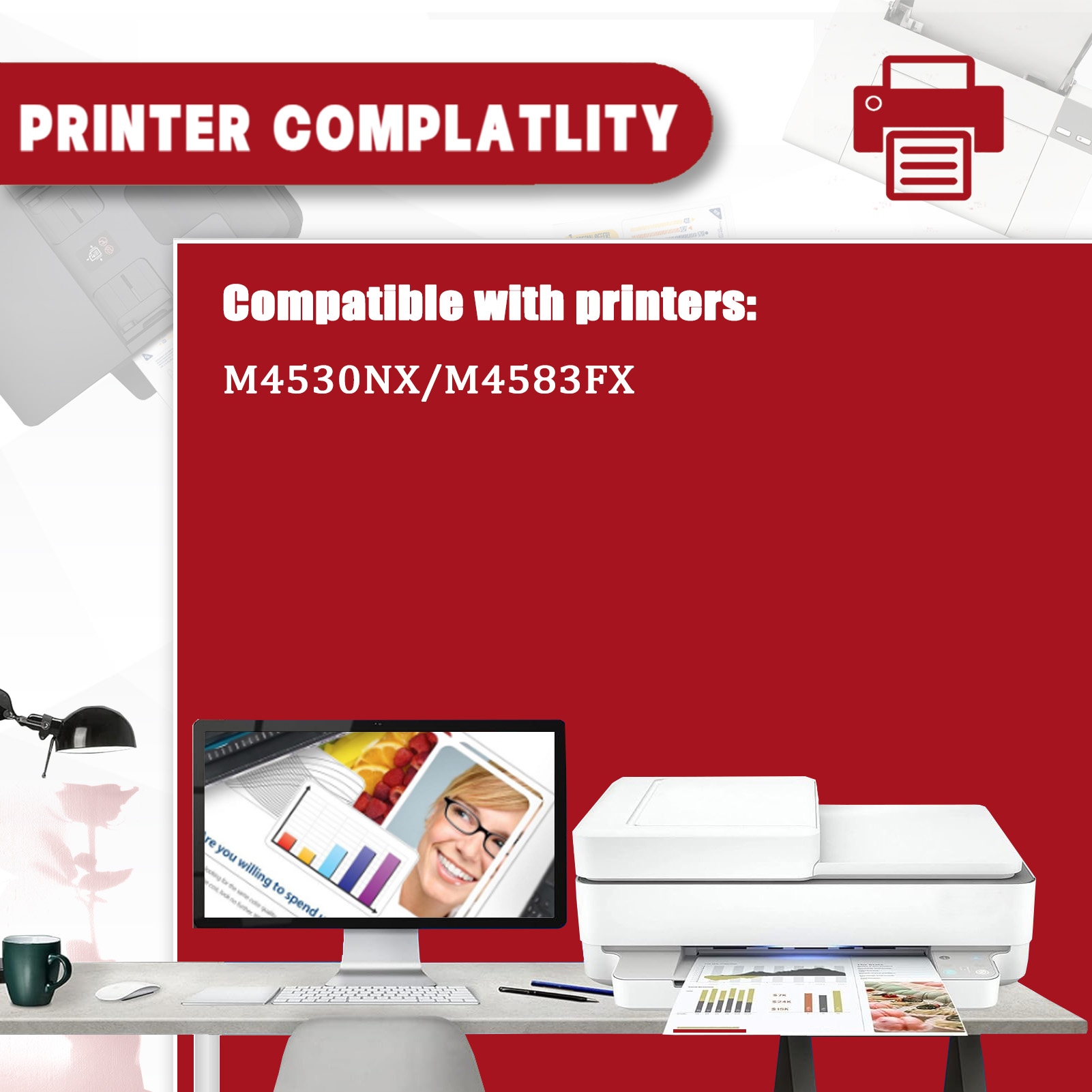 For Samsung MLT-D304L Toner Cartridges Work For Samsung ProXpress M4530NX M4583FX Printers