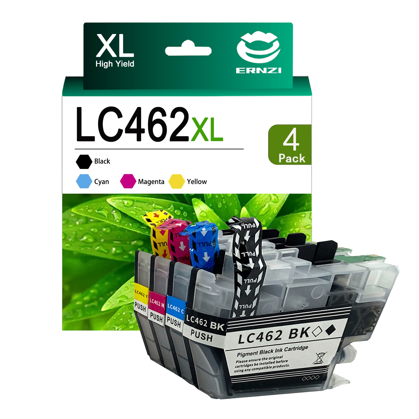 For Brother LC462XL Ink Cartridge Work For Brother MFC-J2340DW MFC-J3540DW MFC-J3940DW Printers
