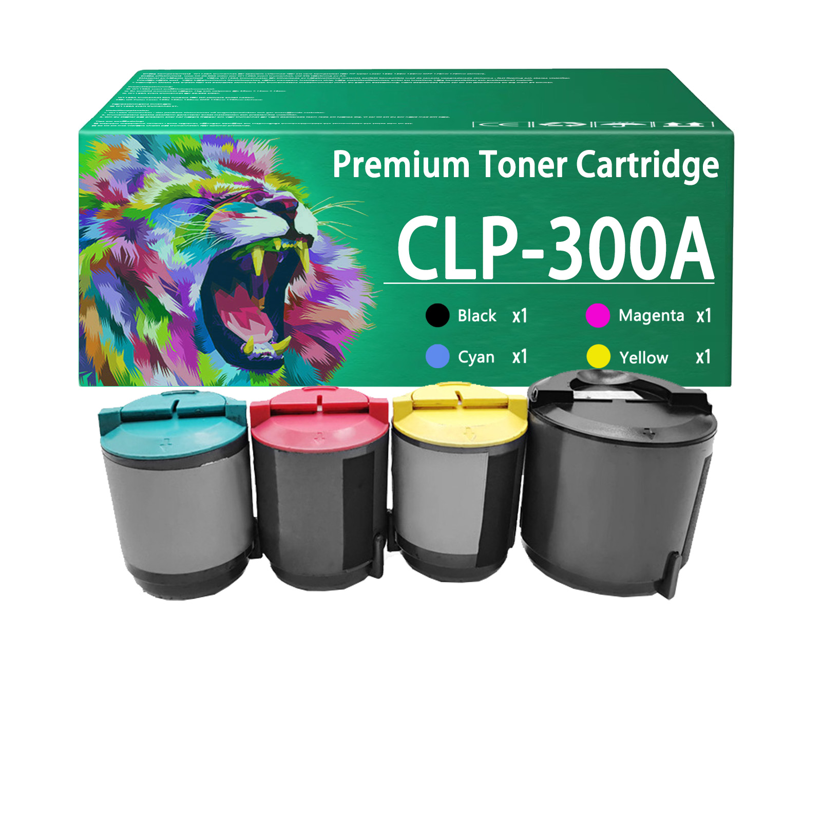For Samsung CLP-300A CLP-K300A CLP-C300A CLP-M300A CLP-Y300A Toner Cartridge Work For Samsung CLP-300 CLP-300N CLX-2160 CLX-2160N CLX-3160 CLX-3160FN Printers