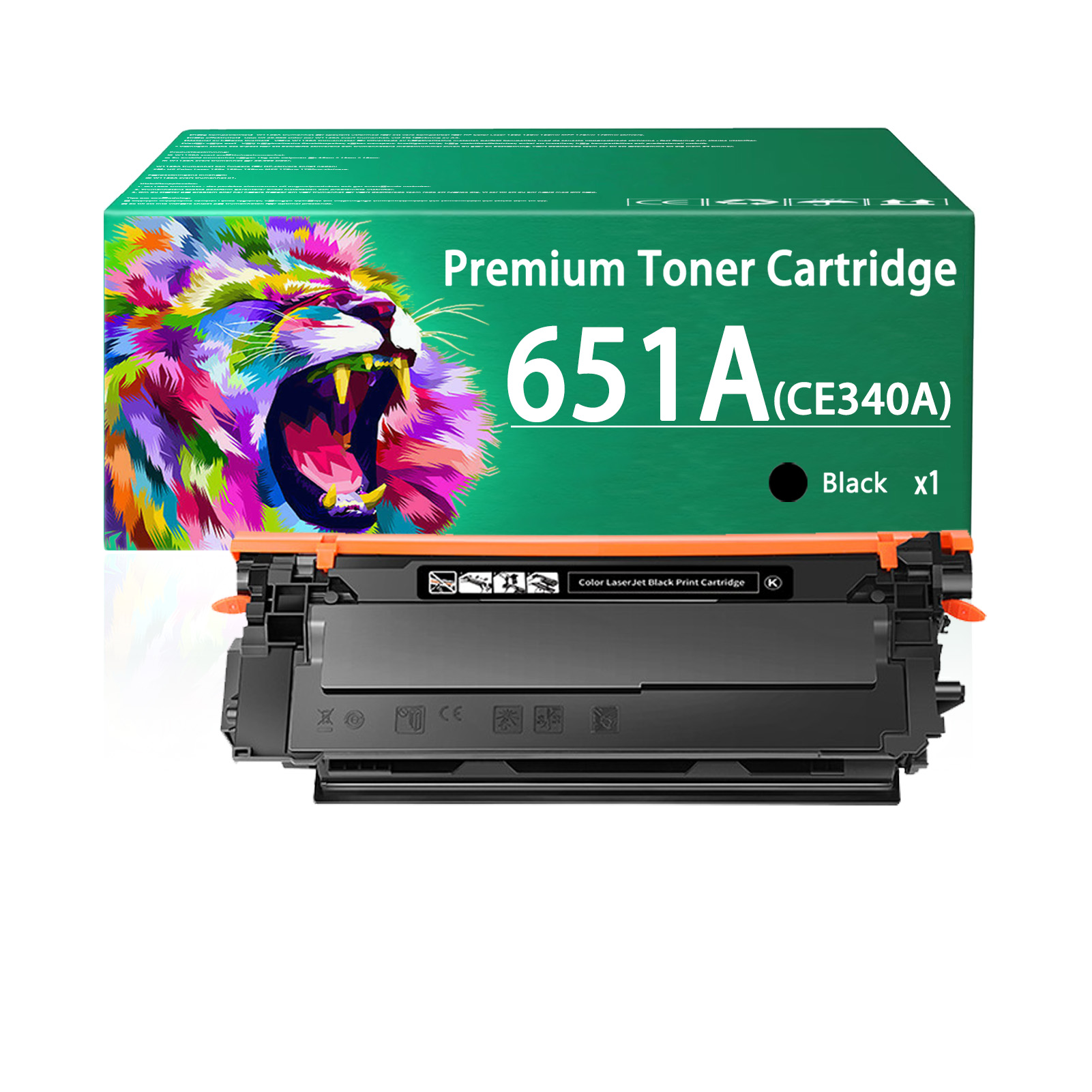 For HP 651A CE340A CE341A CE343A CE342A Toner Cartridge Work for HP LaserJet Enterprise 700 Color M775dn M775f M775z M775z+ Printer