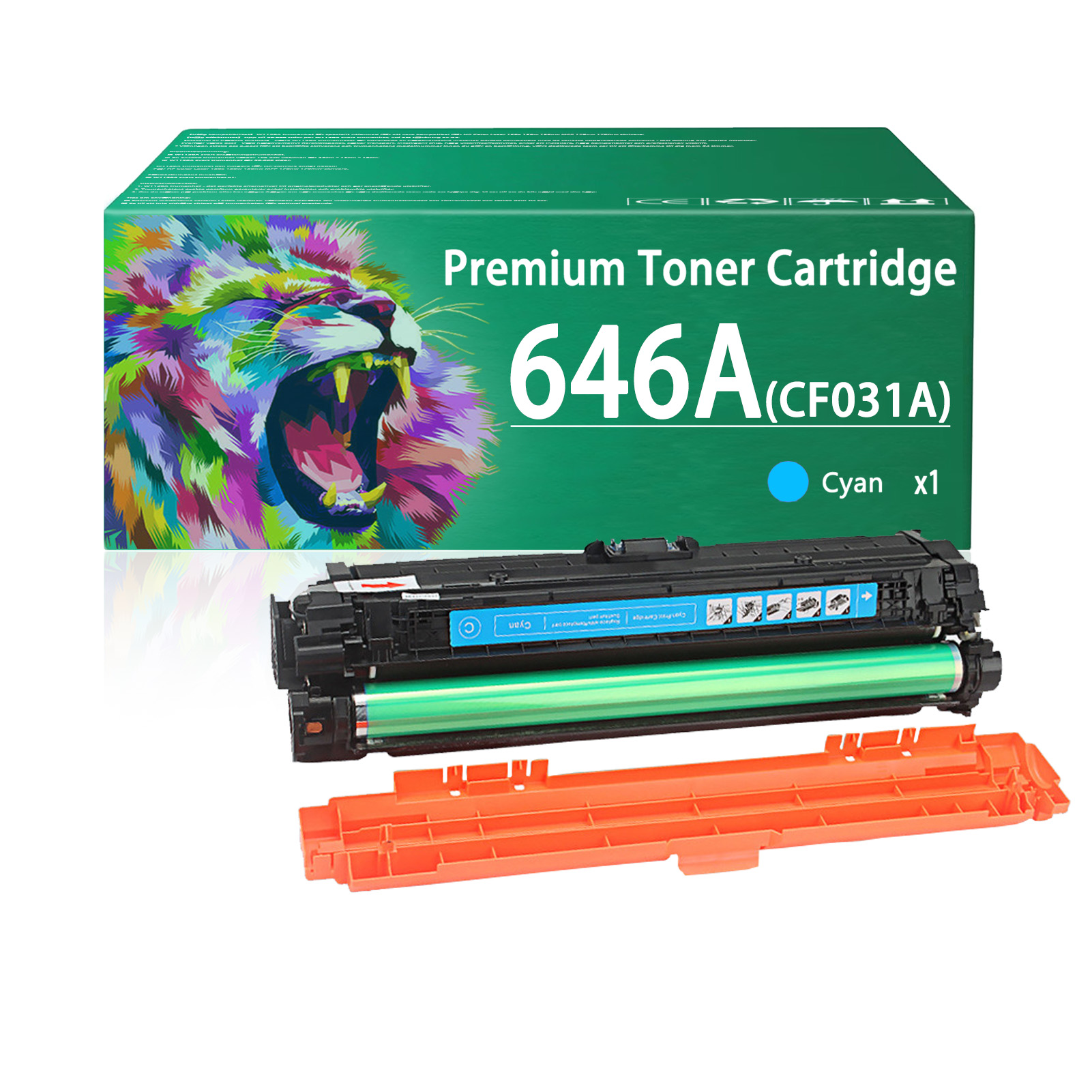 For HP 646X CE264X 646A CF031A CF033A CF032A Toner Cartridge Work for HP Color LaserJet Enterprise MFP CM4540 CM4540f CM4540fskm Printers