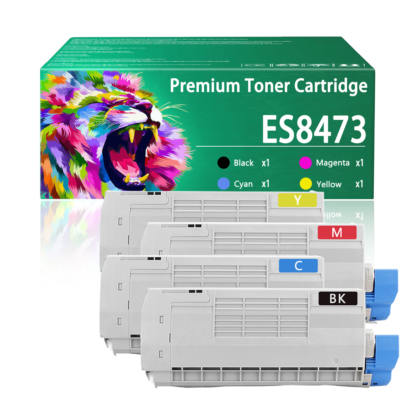 For OKI ES8473 45862827 45862826 45862825 45862824 Toner Cartridge Work For OKI ES8453 ES8473 ES8473c ES8473x ES8473dn ES8473dnct ES8473dnv ES8473dnx ES8453dn ES8453dnct ES8453dnv Printers