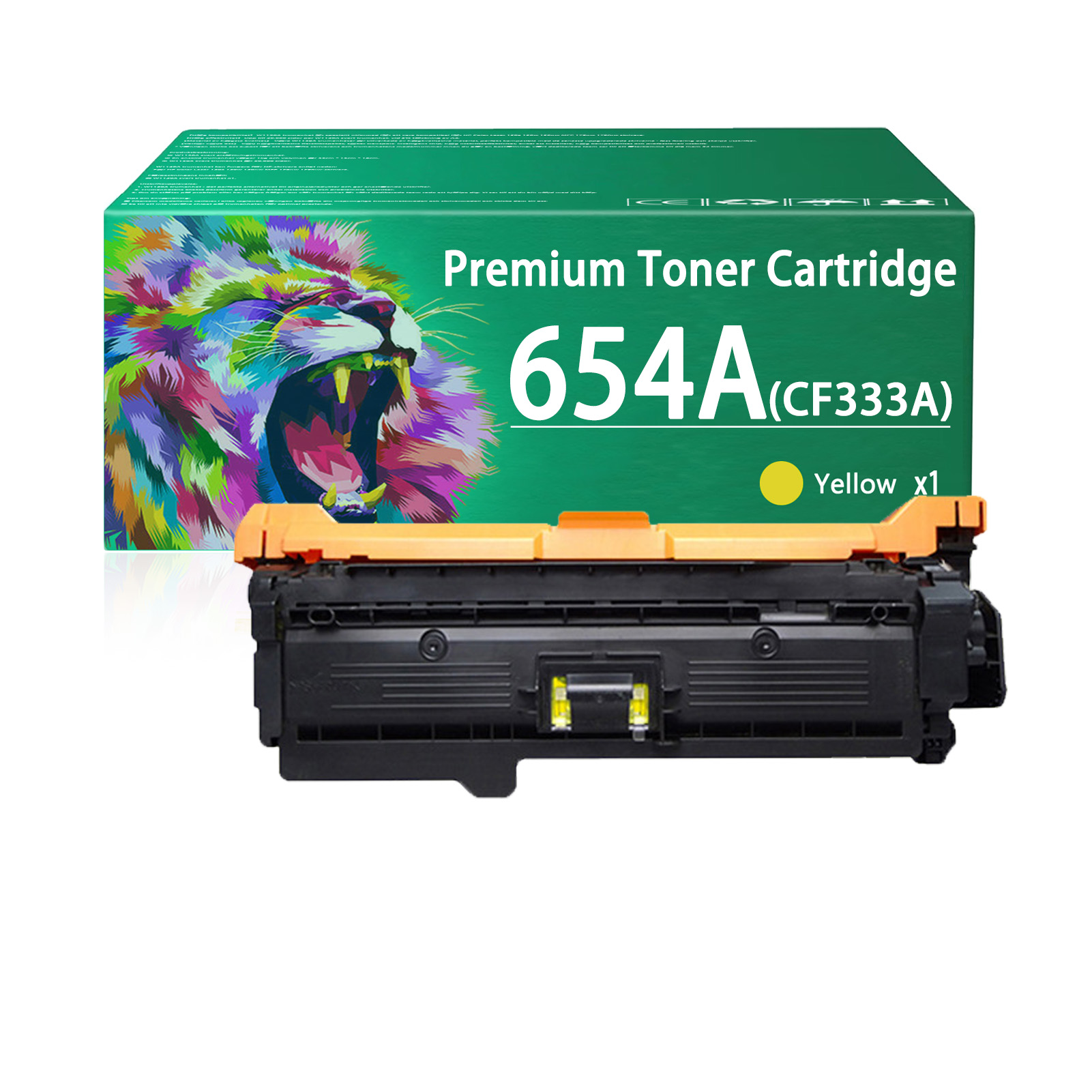 For HP 654X 654A CF330X CF331A CF332A CF333A Toner Cartridge Work for HP Color LaserJet Enterprise M651 M651n M651dn M651xh Printers