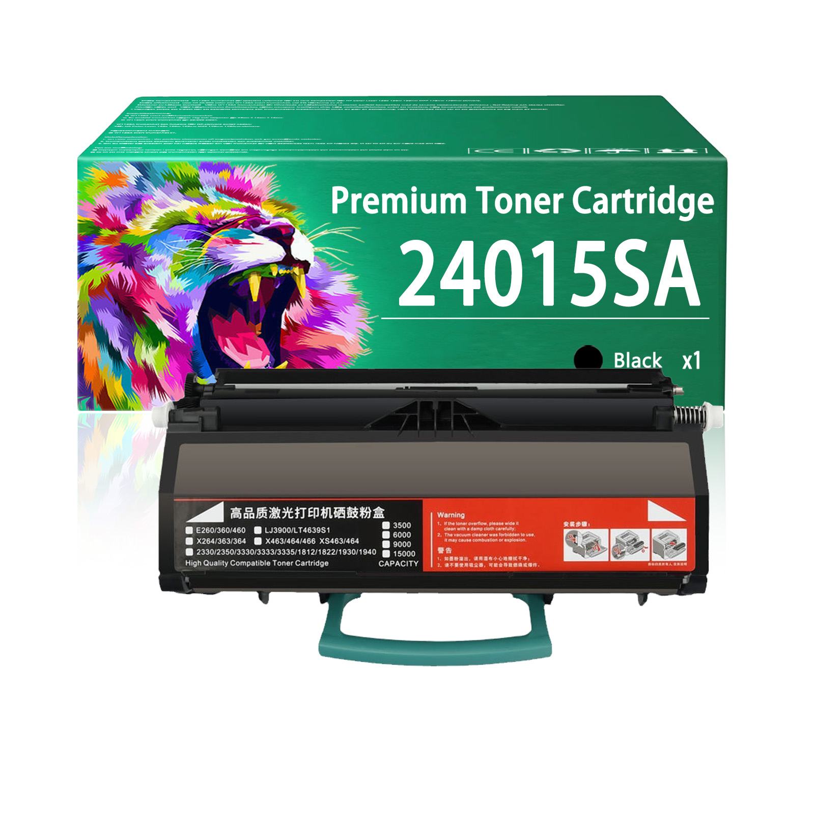 For Lexmark E230 24015SA Toner Cartridges Work For Lexmark E230 E232 E234 E330 E332 E240 E340 E342 Printers