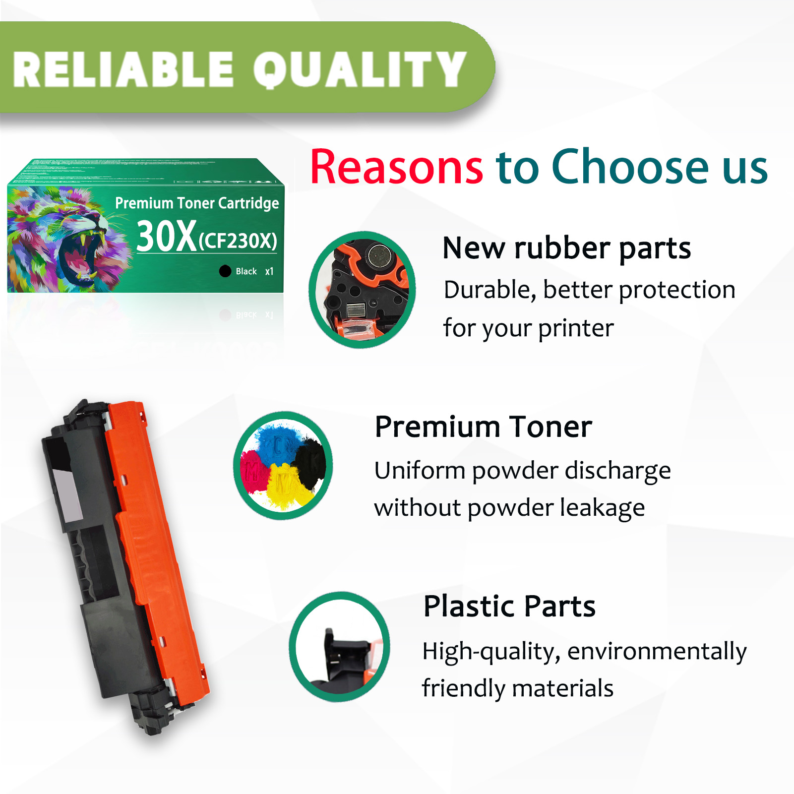 For HP 30X CF230X Toner Cartridges Work For HP Laserjet Pro MFP M227fdw M227fdn M227sdn M203dw M203dn M203d Printers