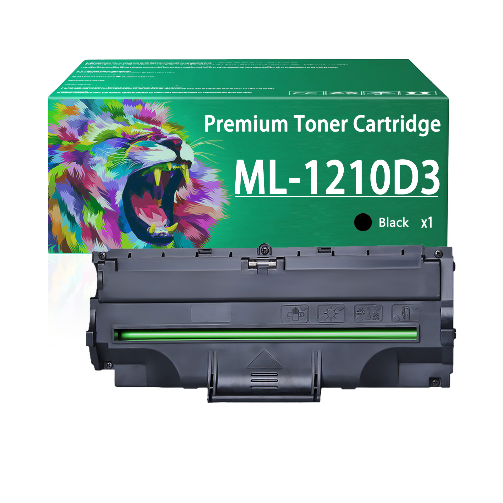For ML-1210D3 Toner Cartridges Work For Samsung ML-1210 ML-1010 ML-1020M ML-1220M ML-1250 ML-1430 Printers