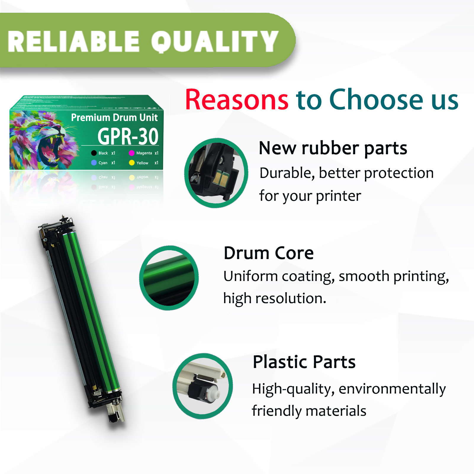 For Canon GPR-30 2776B004AA 2777B004BA Imaging Drum Unit Work for Canon ImageRunner C5051 C5045 C5250 C5255 printers