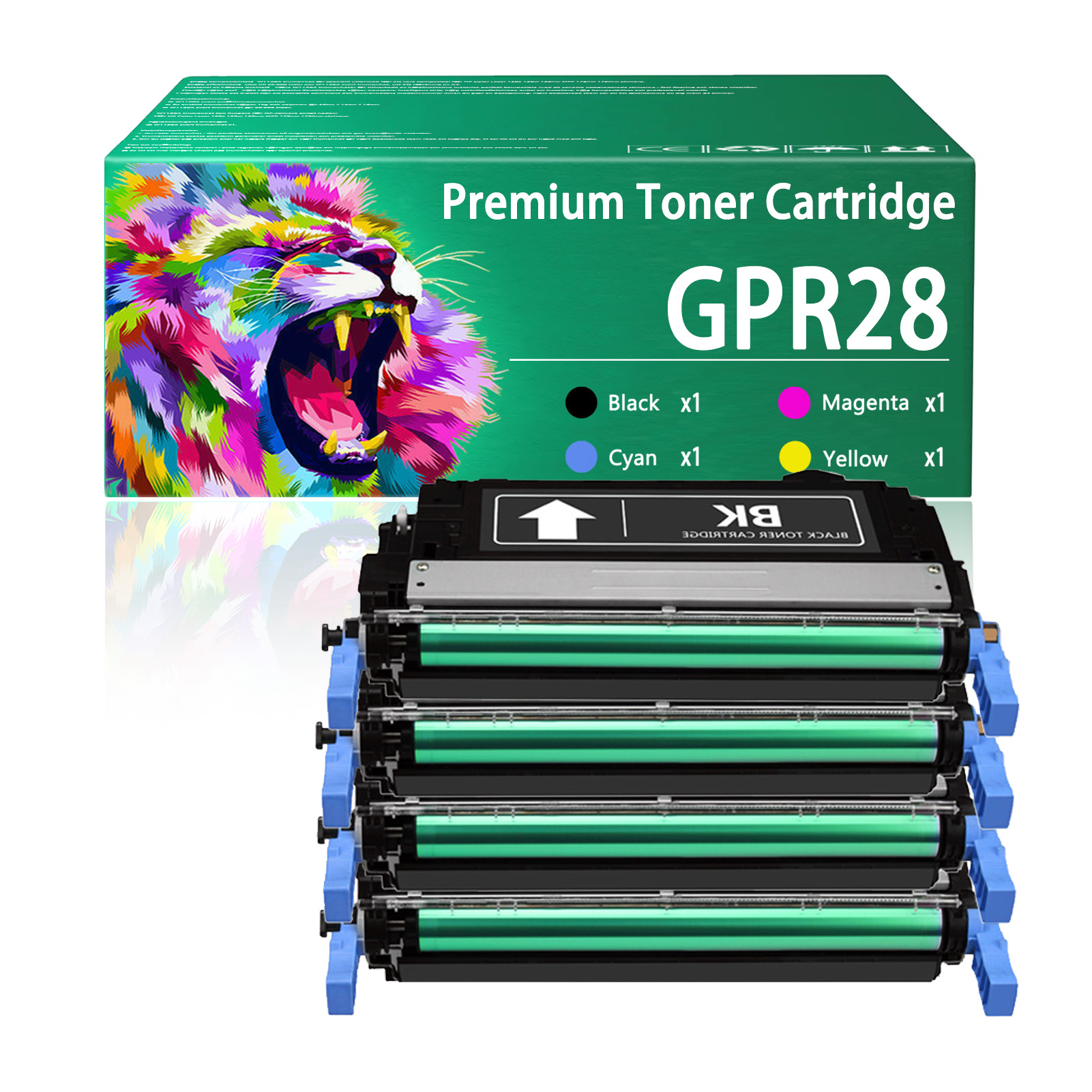 For Canon GPR28 1660B004AA 1659B004AA 1658B004AA 1657B004AA Toner Cartridge Work for Canon ImageRunner C1021i C1021iF C1022 C1022i C1030 C1030iF Printers