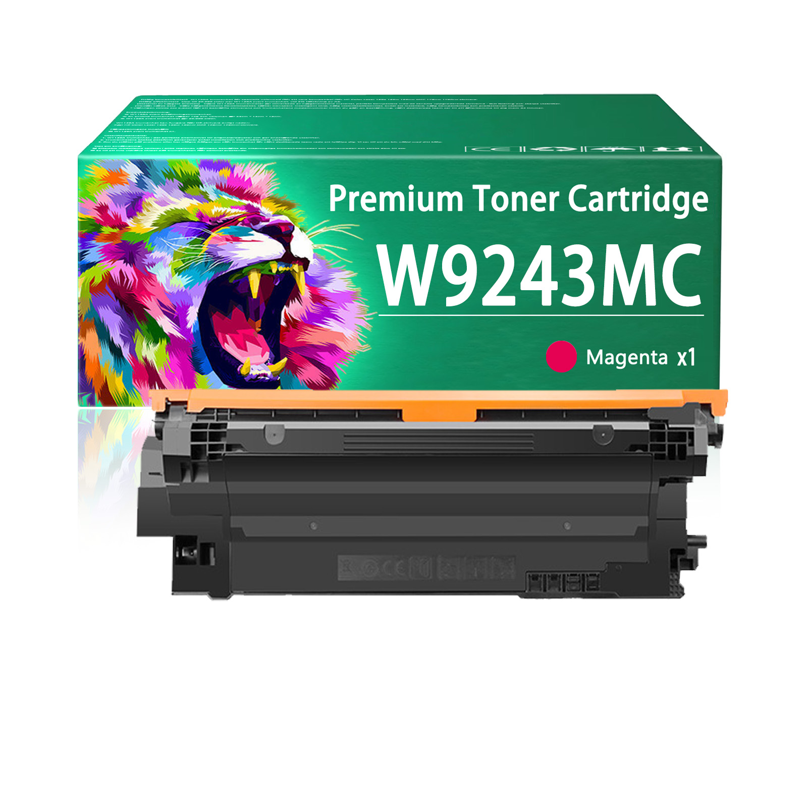 For HP W9240MC W9241MC W9243MC W9242MC Toner Cartridge Work for HP Laserjet Enterprise X55745dn Printers