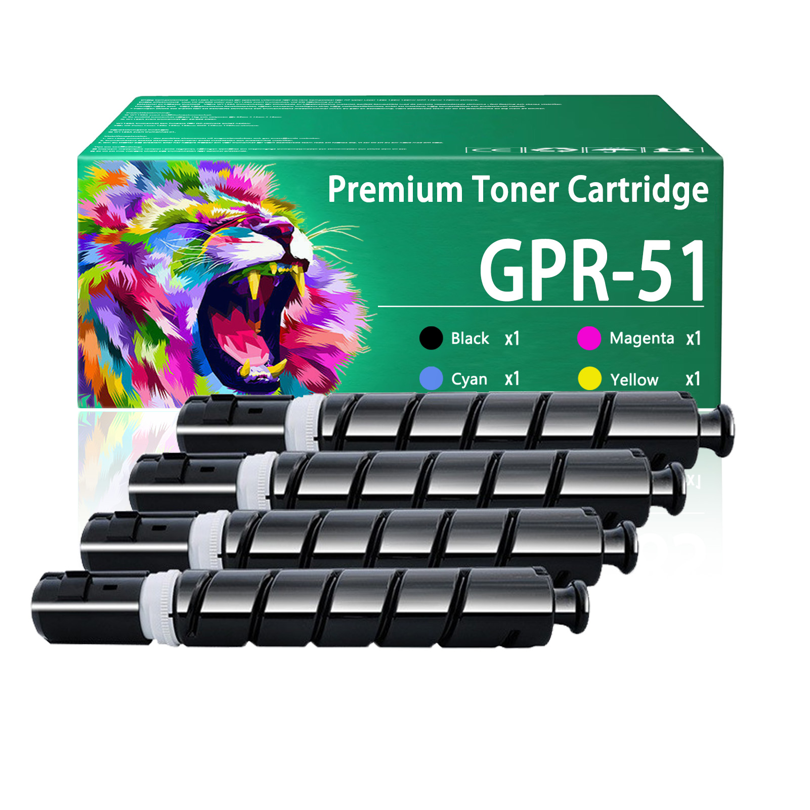 For Canon GPR51 GPR-51 Toner Cartridge Work for Canon imageRunner C250iF C350iF C355iF C255iF C350P Printers