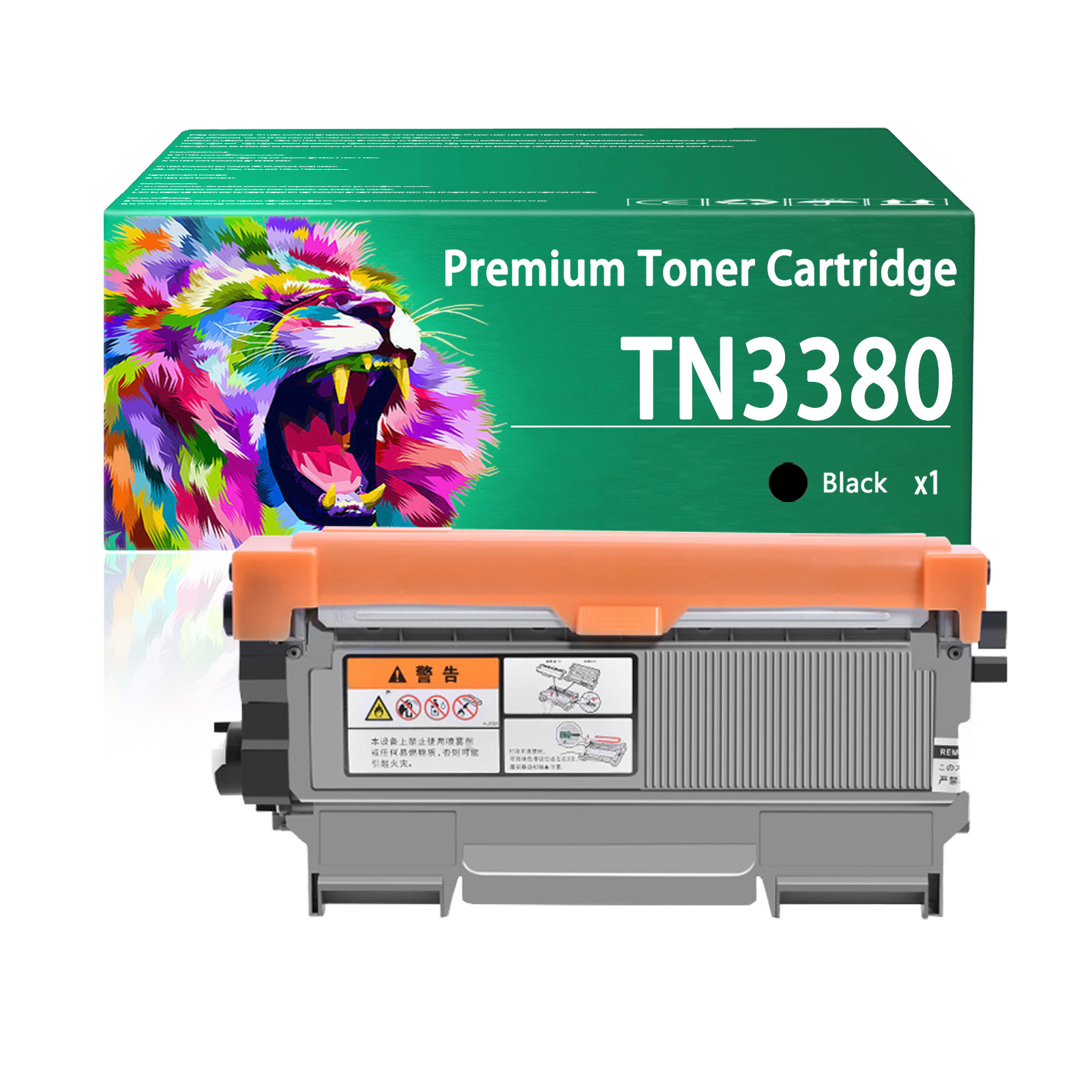 For TN3380 Toner Cartridges Work For Brother Brother HL-5440 HL-5445 HL-5450 HL-5452 HL-5472 HL-5470 HL-6180 Printers
