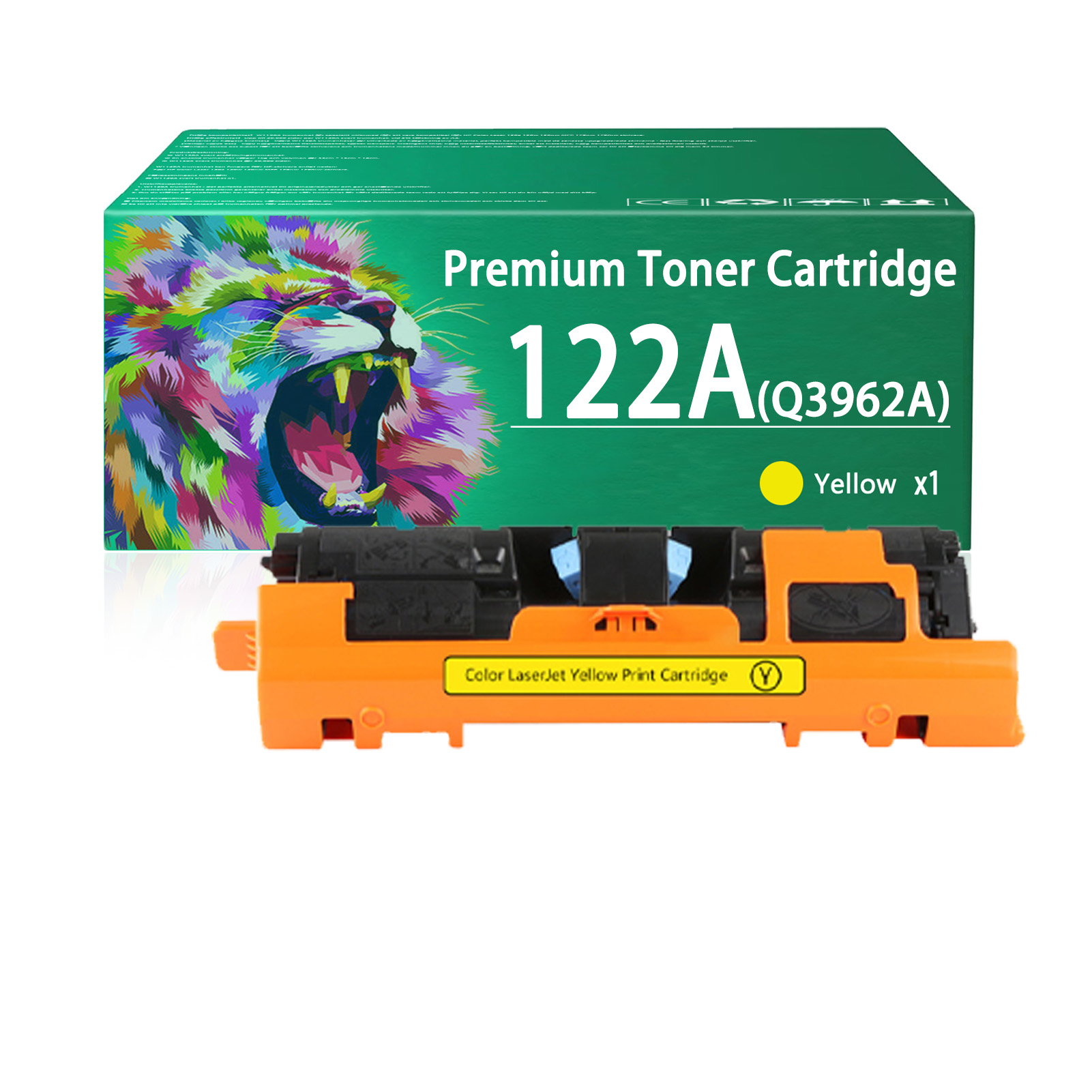 For HP 122A Q3960A Q3961A Q3963A Q3962A Toner Cartridge Work for HP Color LaserJet 2550 2550L 2550LN 2550N 2800 2820 2840 Printers