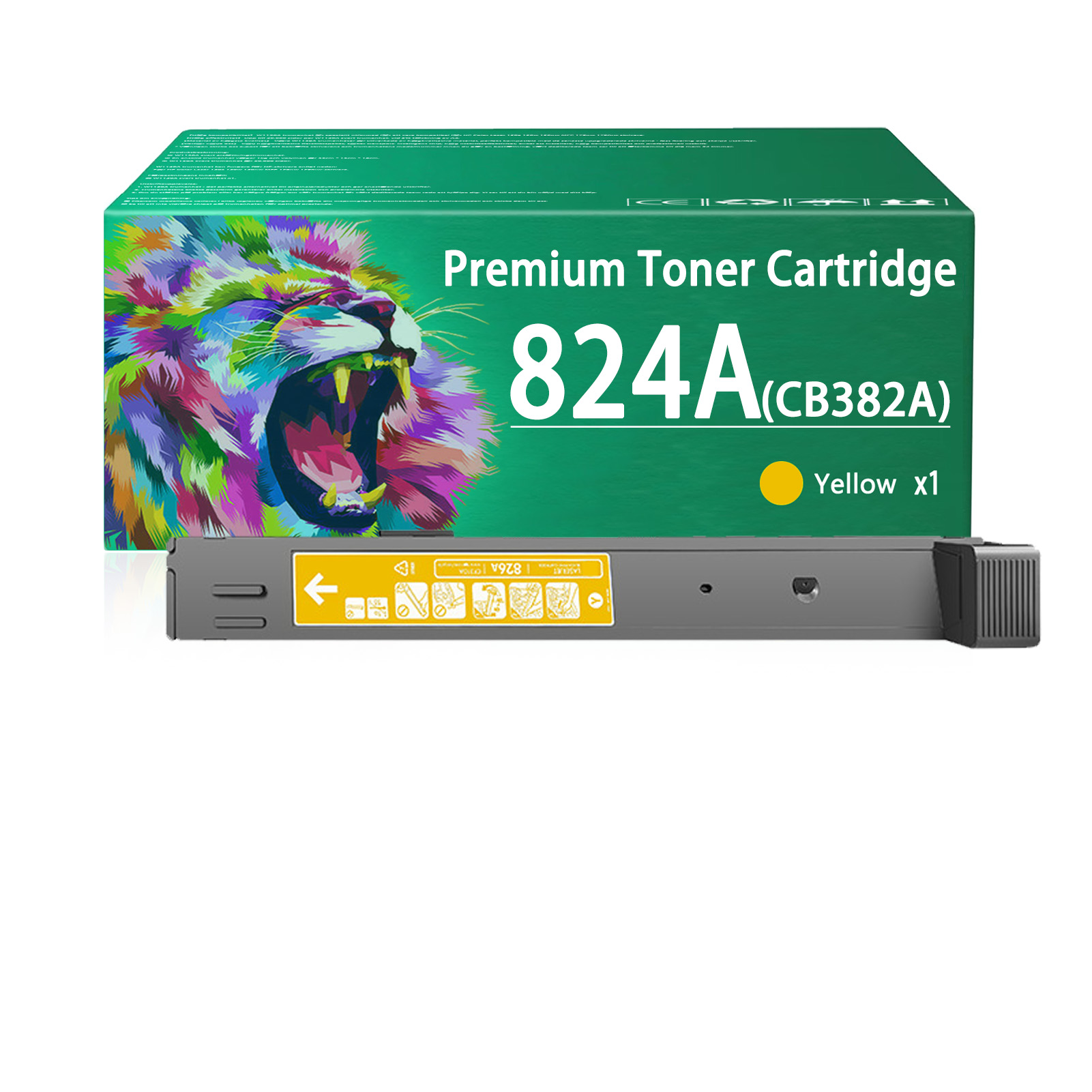 For HP 823A 824A CB380A CB381A CB383A CB382A Toner Cartridge Work for HP Color LaserJet CP6015de CP6015dn CP6015n CP6015x CP6015xh MFP CM6030 CM6030f CM6040f Printers