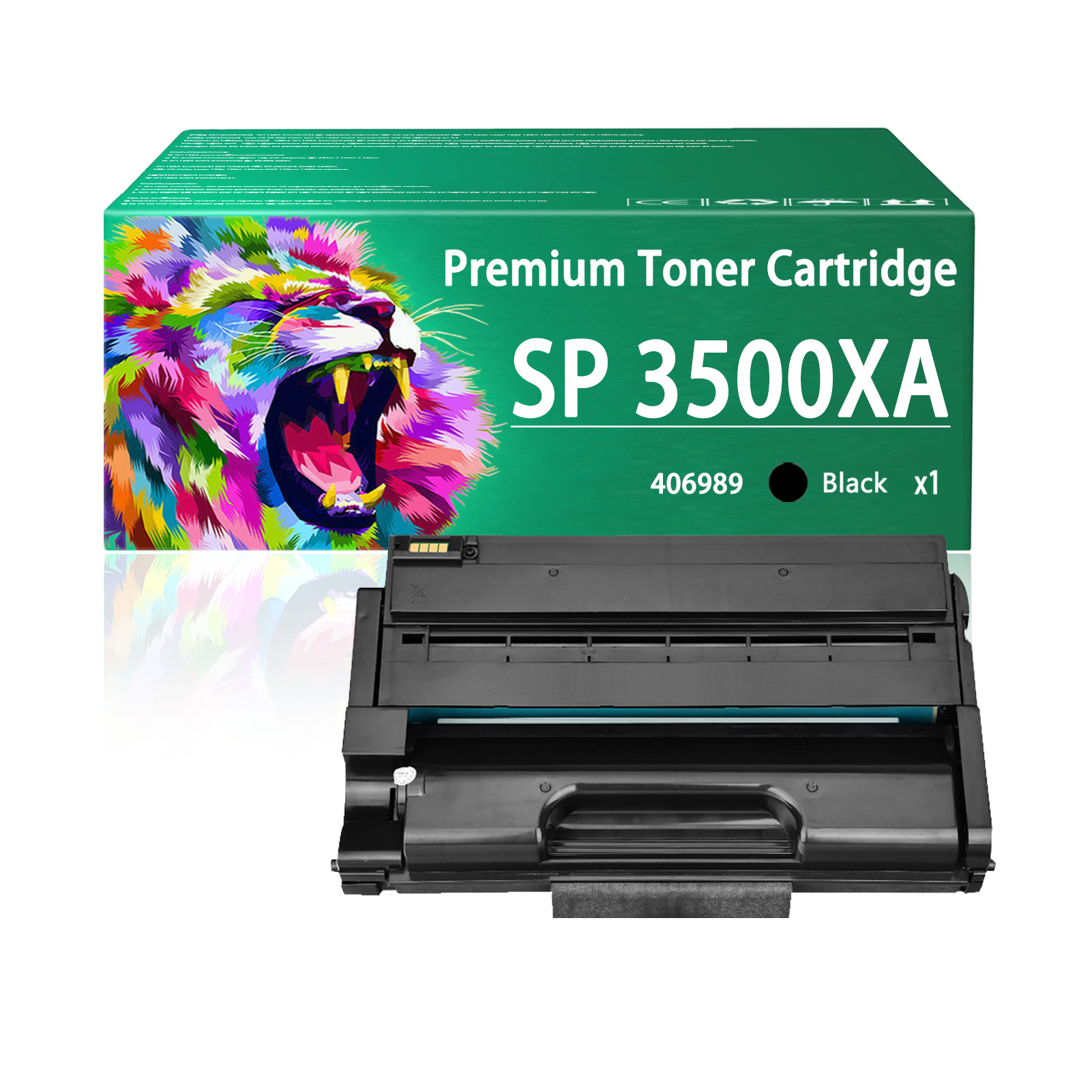 For Ricoh SP 3500XA 406989 Toner Cartridges Work For Ricoh Aficio SP 3500N 3500SF 3510DN 3510SF Printers