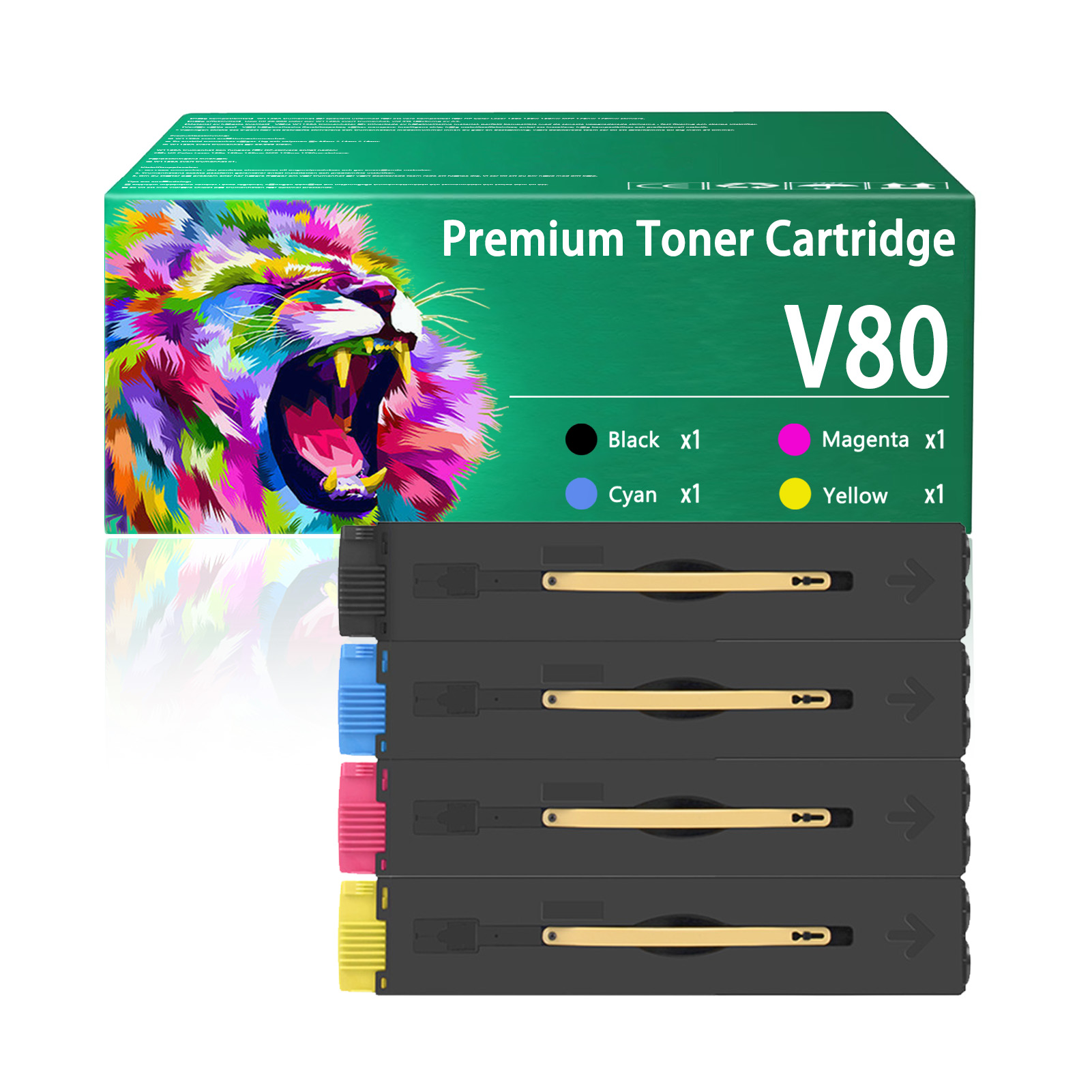For Xerox V80 6027 006R01638 006R01639 006R01640 006R01641 Toner Cartridge Work For Xerox Versant 80 180 280 Press Printers