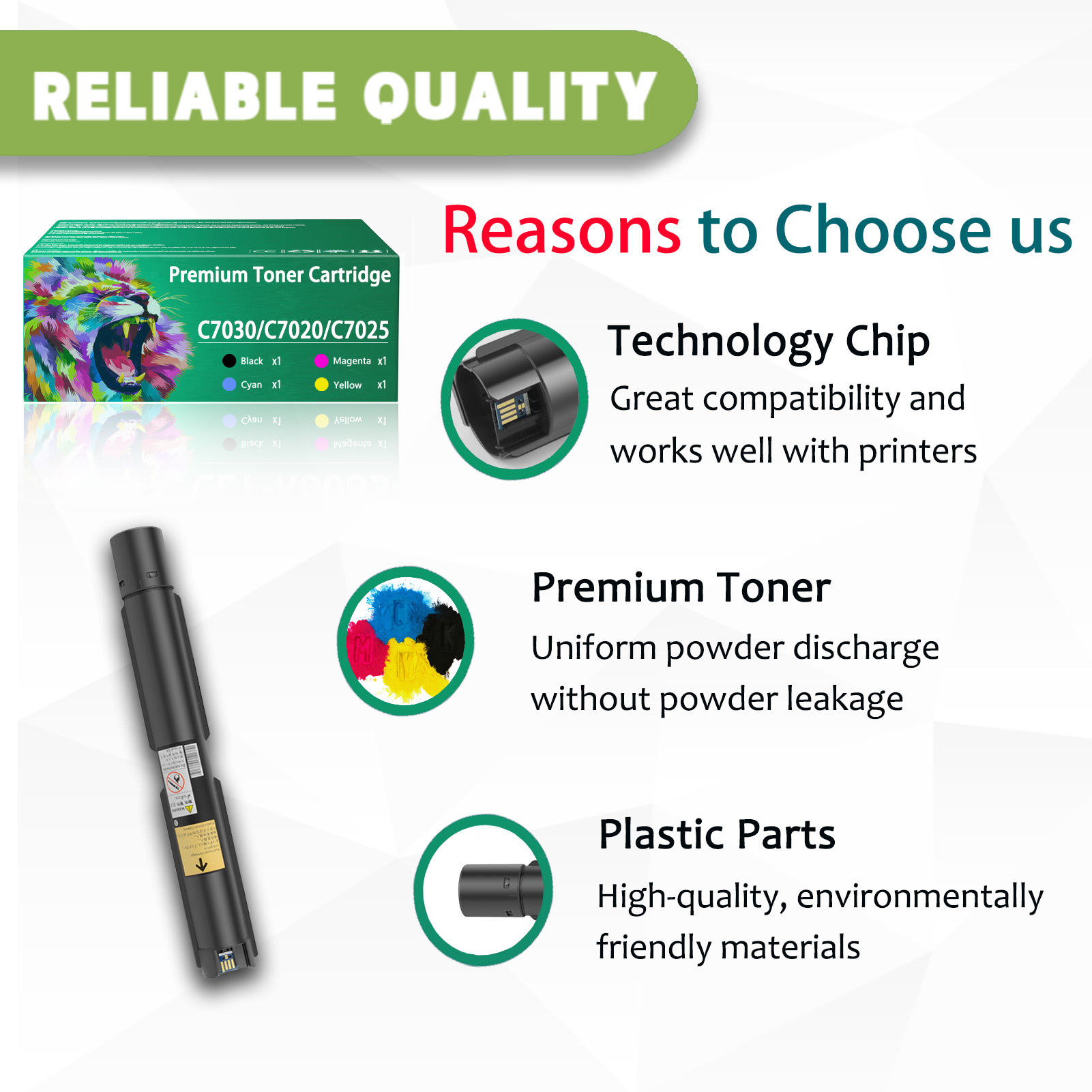 For C7020 106R03741 106R03744 106R03743 106R03742 Toner Cartridge Work For Xerox Versalink C7020 C7025 C7030 Printers