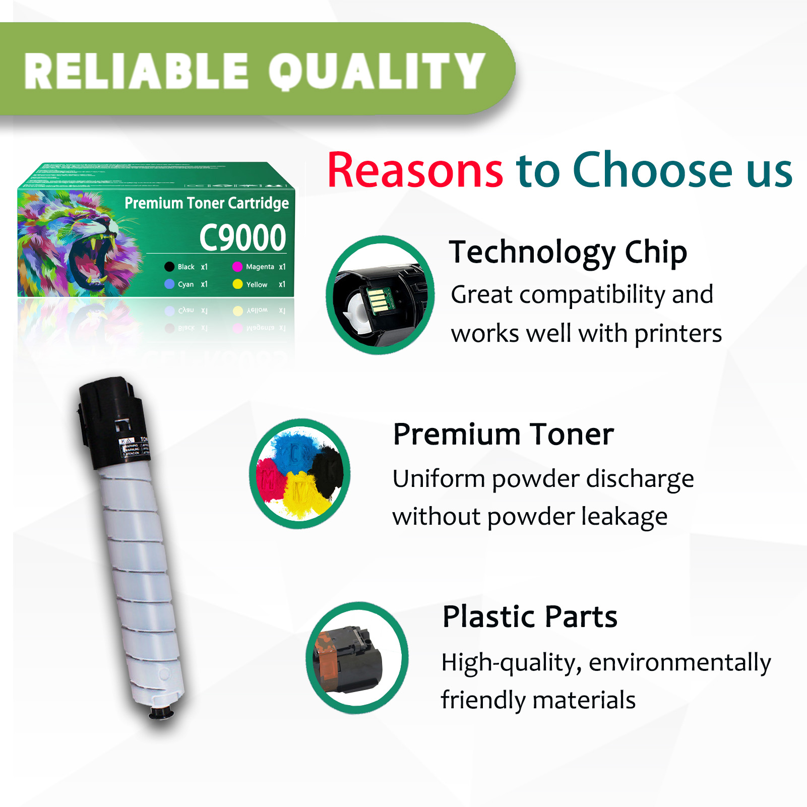 For Xerox C9000 106R04065 106R04062 106R04063 106R04064 Toner Cartridge Work For XXerox VersaLink C9000 C9000DT C9000DTM C9000YDT C9000VDT C9000VDTM Printers