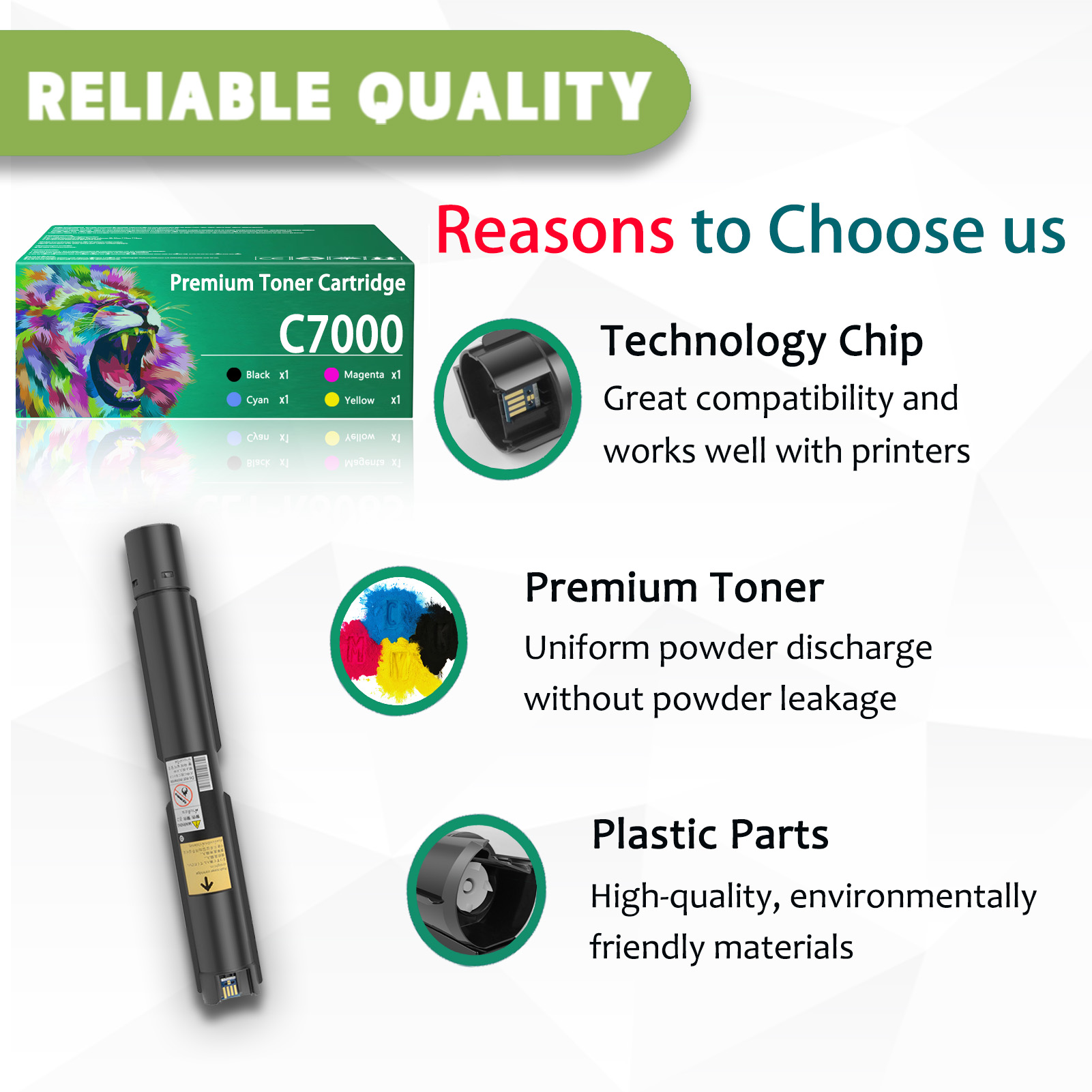 For Xerox C7000 106R03761 106R03764 106R03763 106R03762 Toner Cartridge Work For Xerox VersaLink C7000 C7000DN C7000N Printers