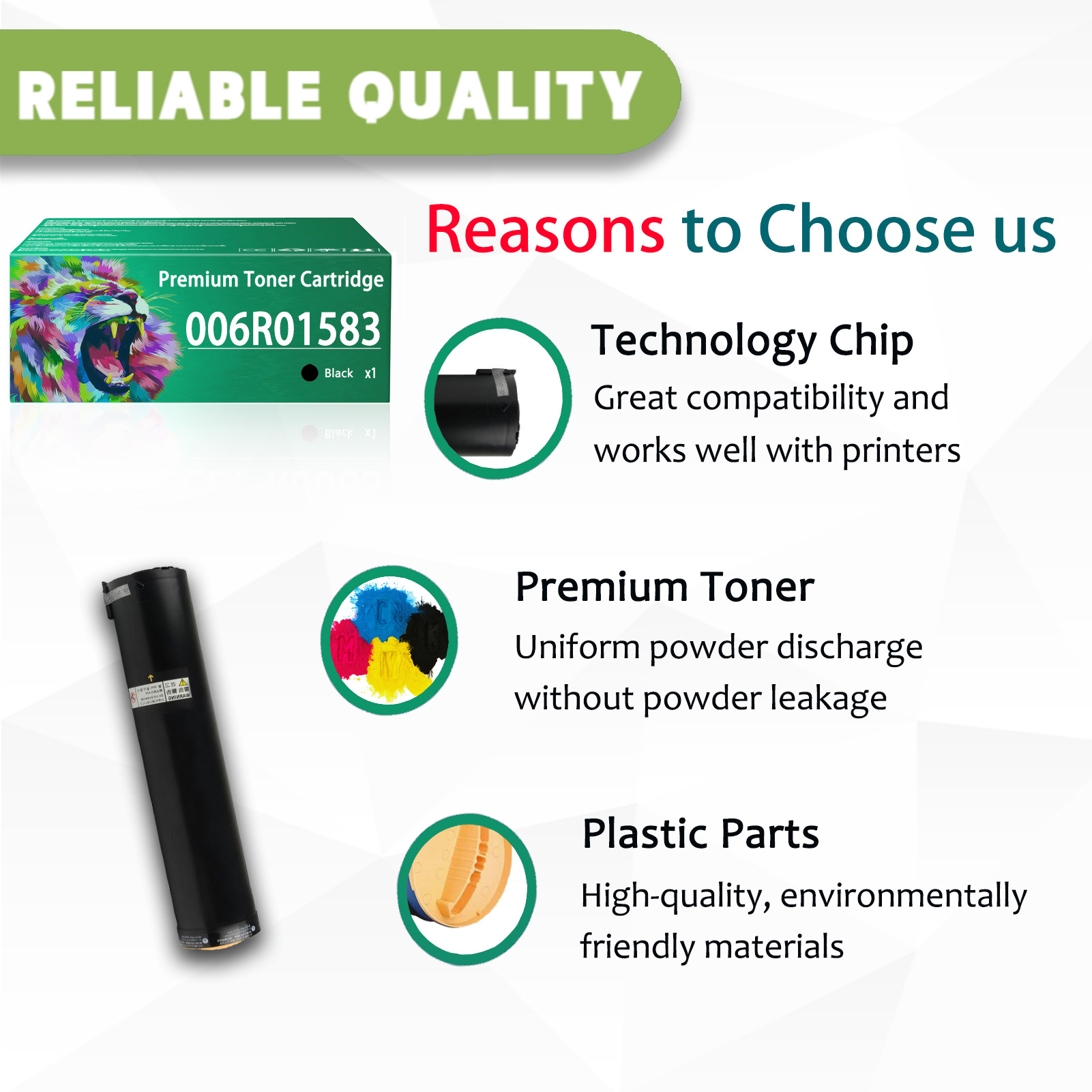 For Xerox 006R01583 Toner Cartridges Work For Xerox 4110 4112 4127 4590 4595 4110EPS 4112EPS 4127EPS 4590EPS Printers