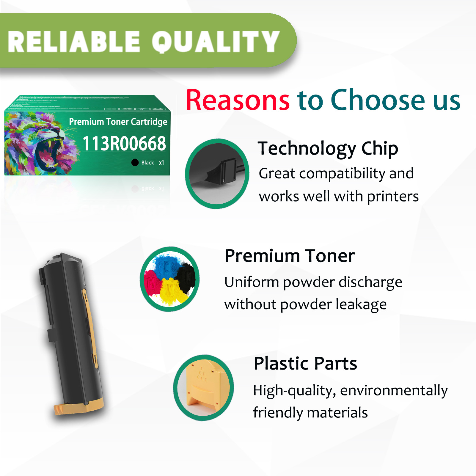 For Xerox 113R00668 Toner Cartridges Work For Xerox Phaser 5500 5500B 5500DN 5500DT 5550DX 5550N Printers