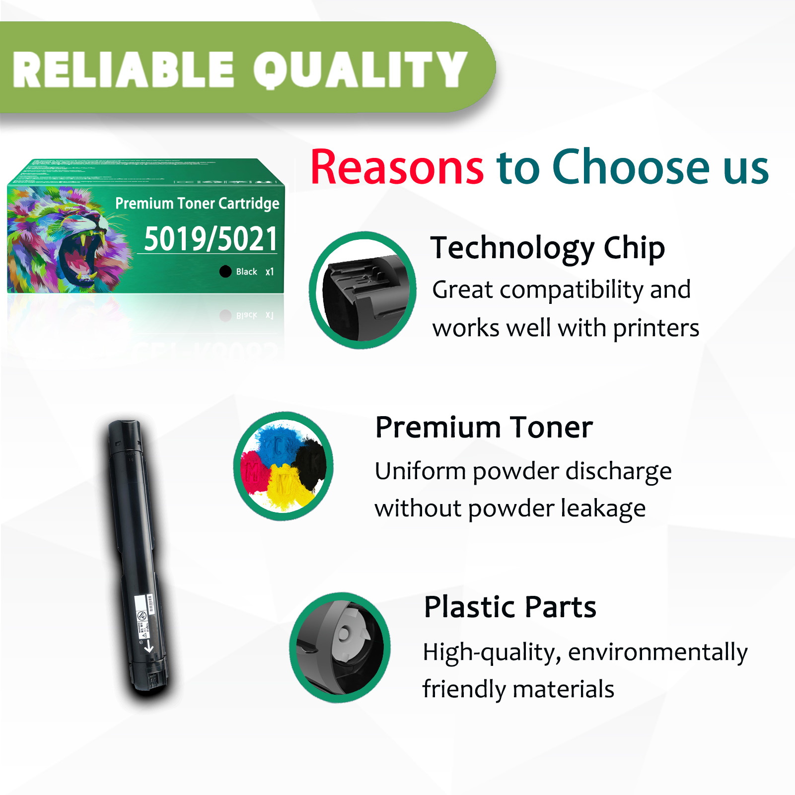 For Xerox 5019 5021 006R01573 Toner Cartridges Work For Xerox Phaser 3020 WorkCentre 3025 Printers