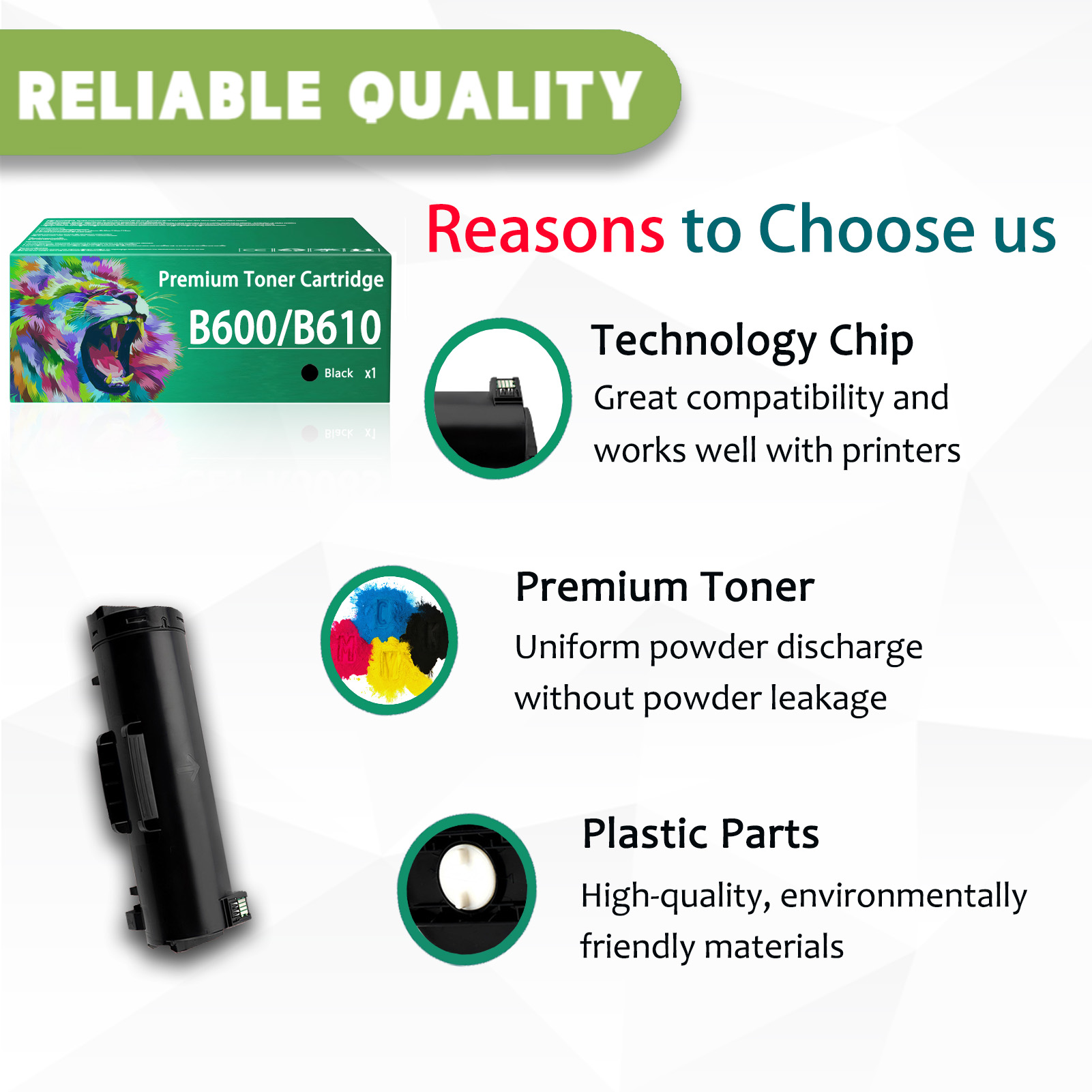 For Xerox B600 B610 106R03942 Toner Cartridges Work For Xerox VersaLink B600 B605 B610 B615 Printer