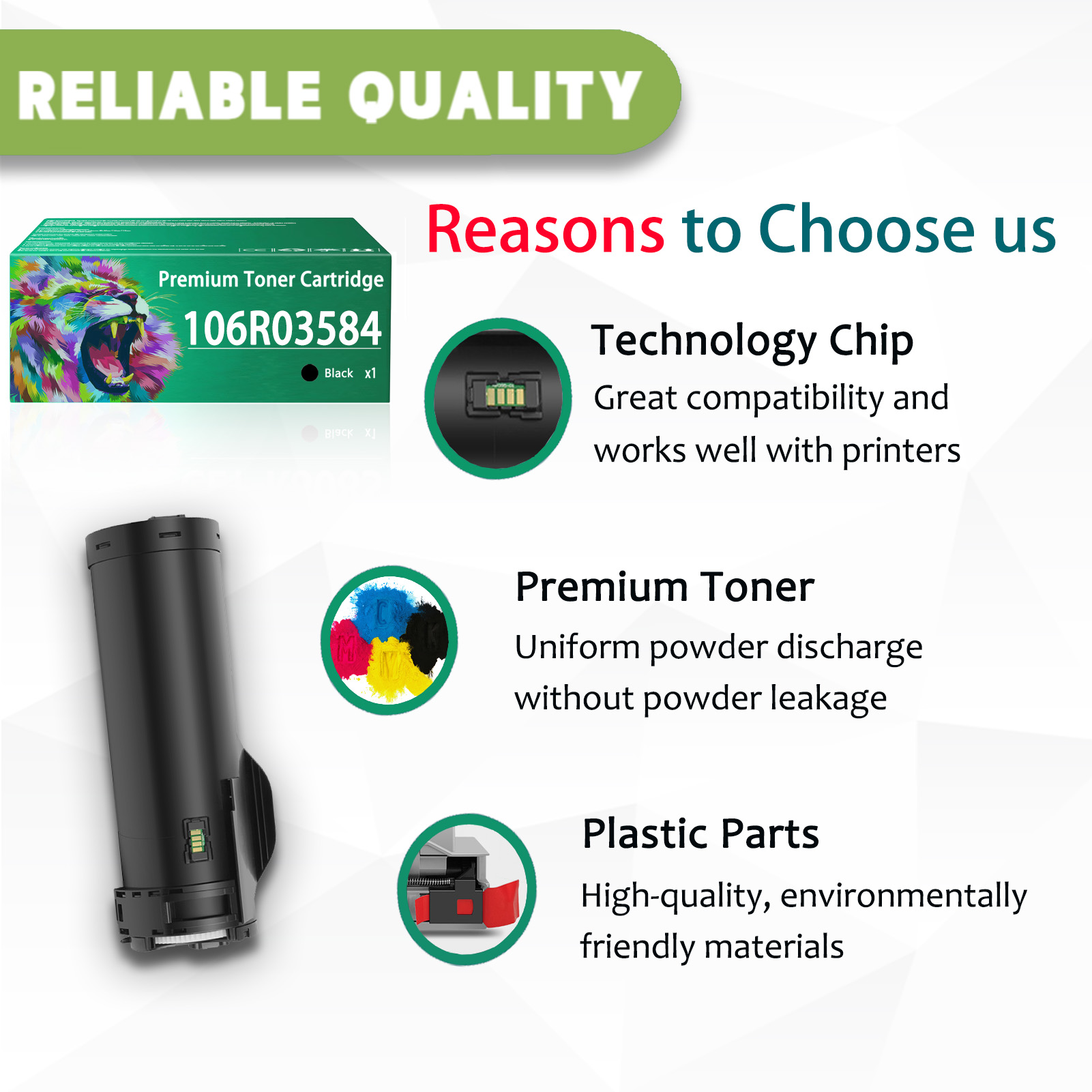 For Xerox B400 B405 106R03584 Toner Cartridges Work For Xerox VersaLink B400 B405 B400DN B400N B405N B405DN Printers