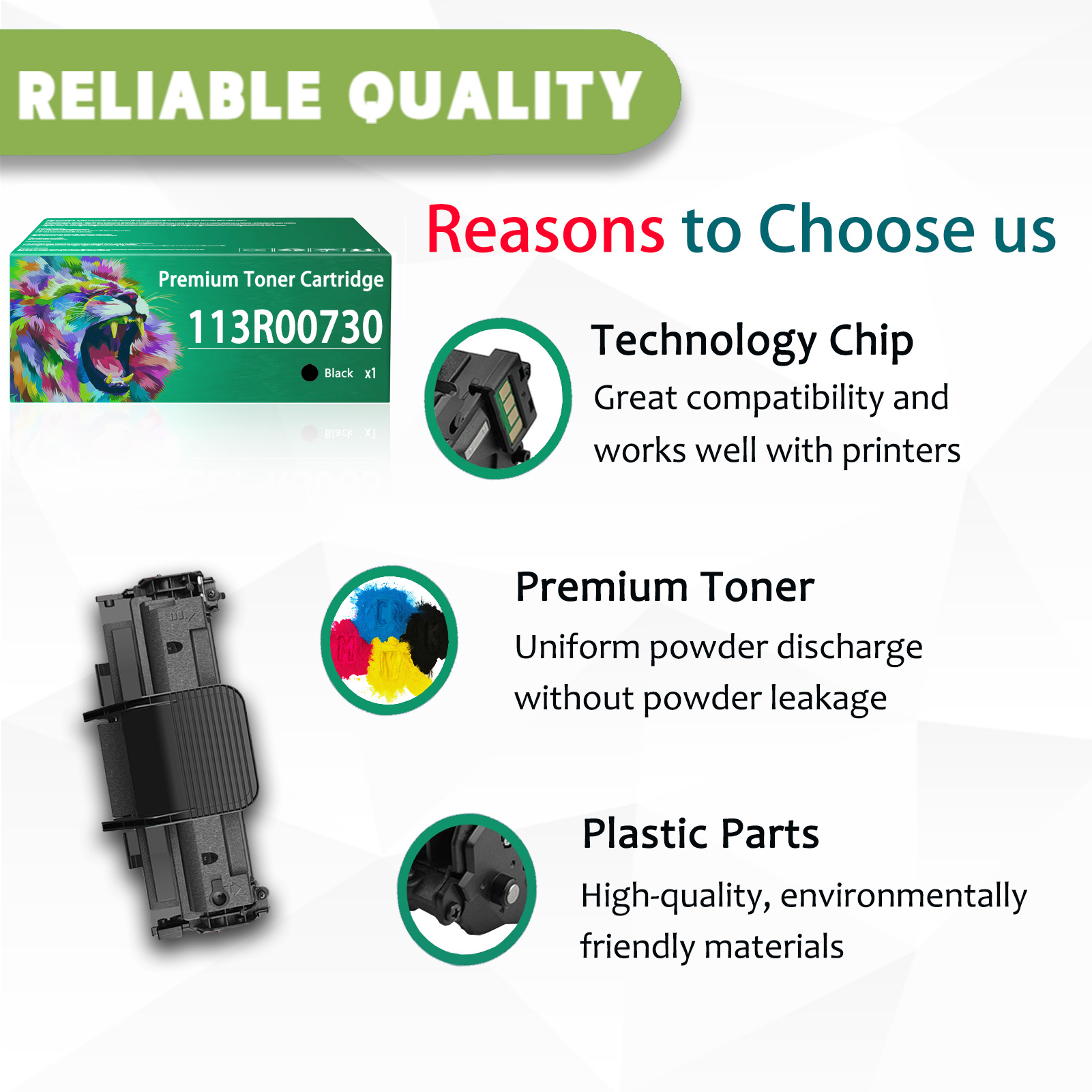 For Xerox 3200 113R00730 Toner Cartridges Work For Xerox Phaser 3200 3200MFP 3200MFP 3200B 3200MFP 3200N Printers