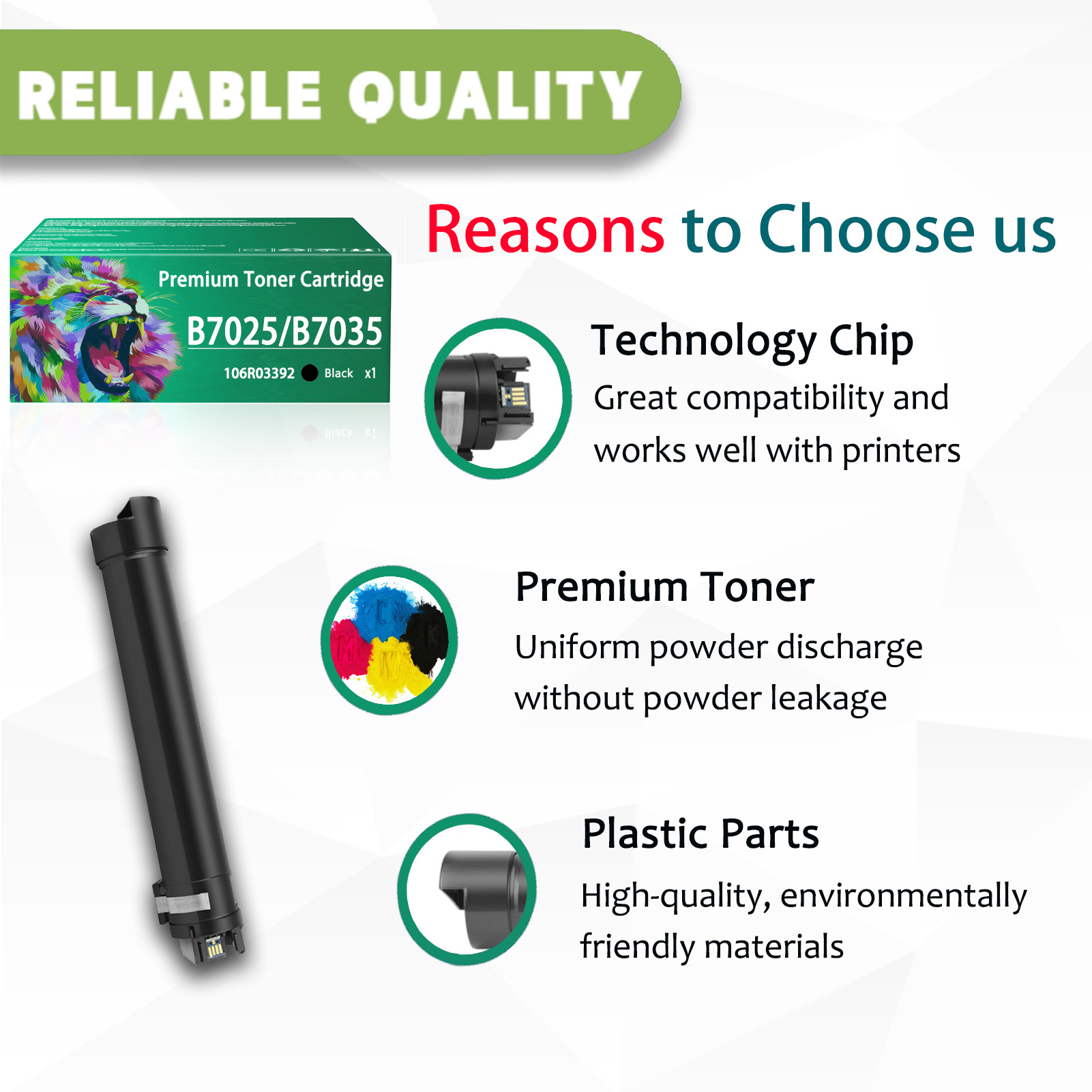 For Xerox 106R03392 Toner Cartridges Work For Xerox VersaLink B7025 B7030 B7035 Printers