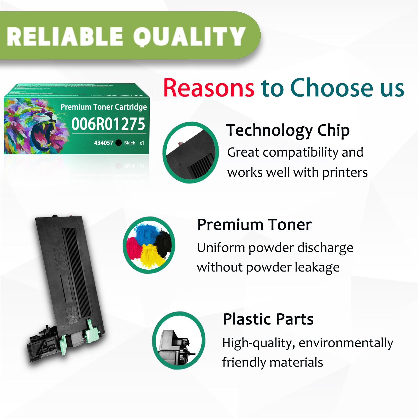 For Xerox Phaser 006R01275 Toner Cartridges Work For Xerox WorkCentre 4150 Printers