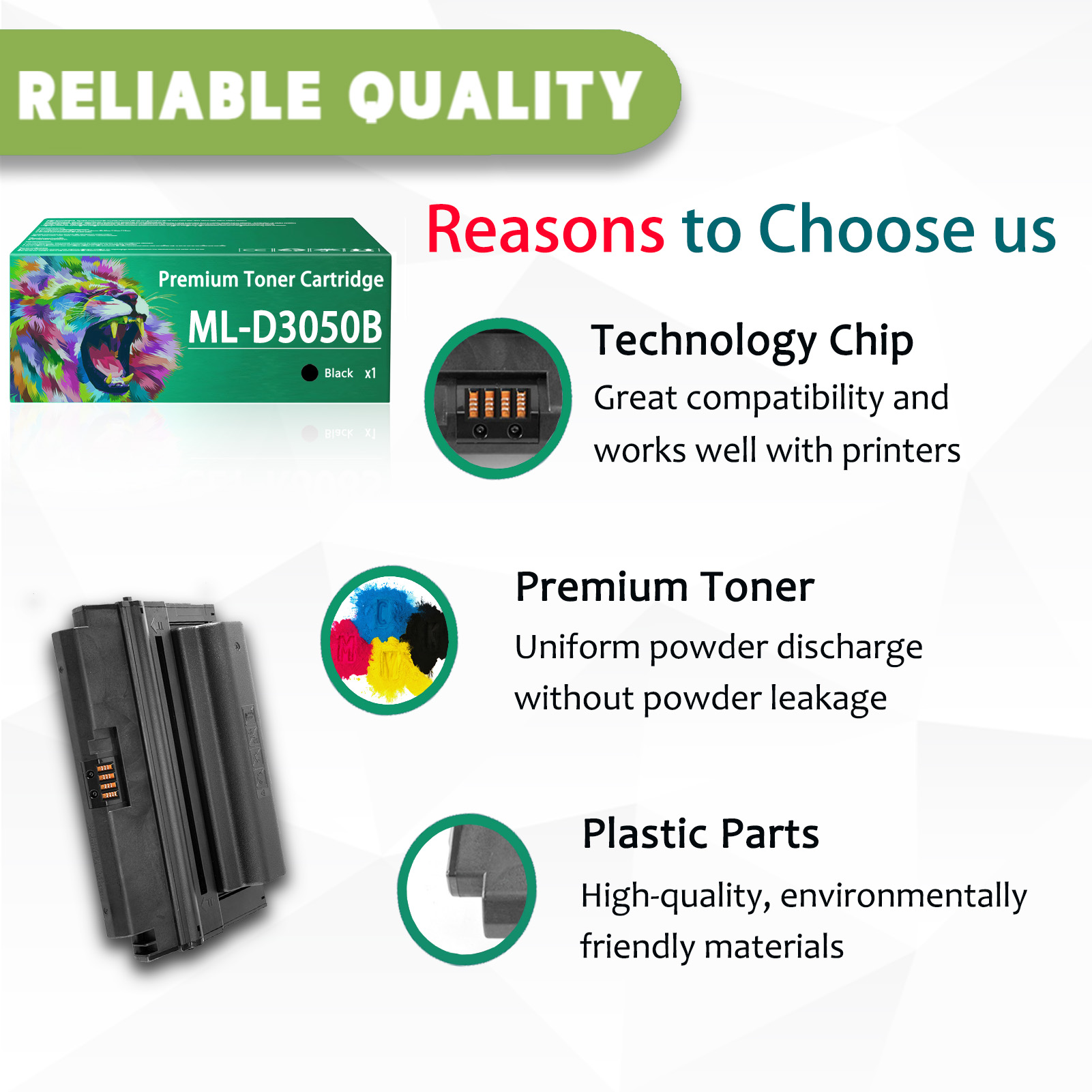 For Samsung ML-D3050B Toner Cartridges Work For Samsung ML-3050 ML-3051 ML-3051N ML-3051ND Printers