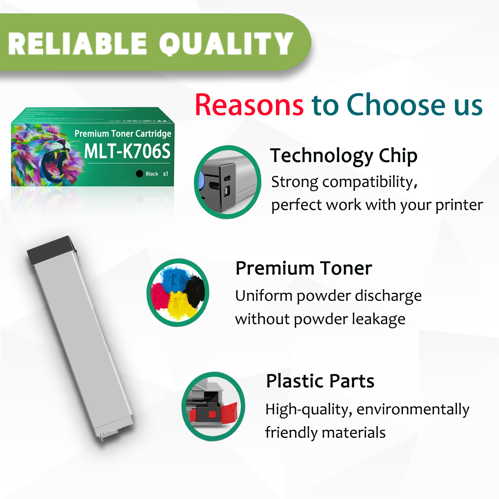 For Samsung MLT-K706S Toner Cartridges Work For Samsung MultiXpress K7400LX K7500LX K7600LX K7400GX K7500GX K7600GX Printers