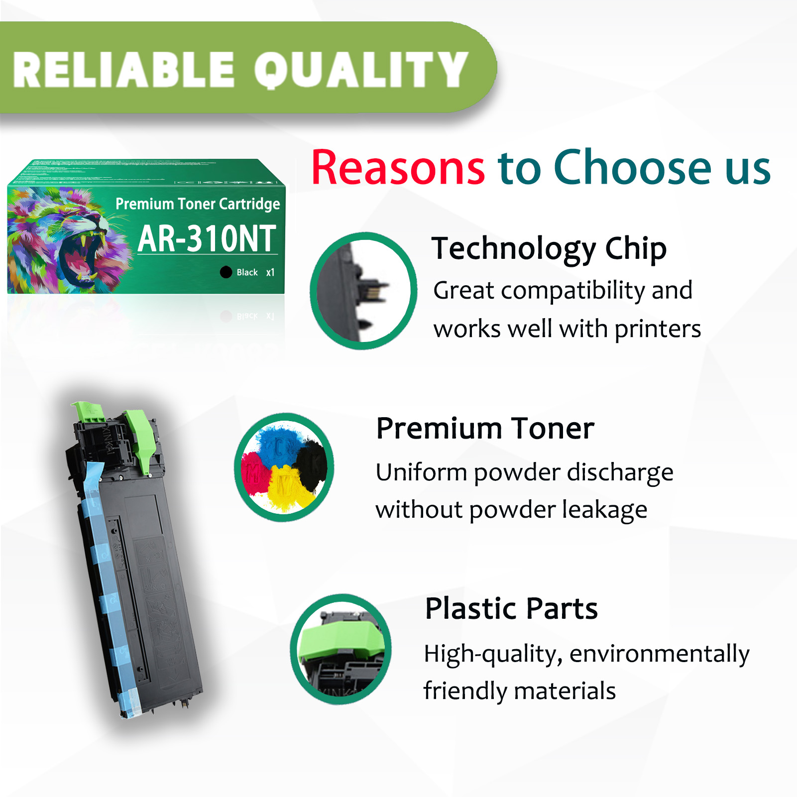 For Sharp AR-310NT Toner Cartridges Work Sharp AR-M208 AR-M236 AR-M237 AR-M256 AR-M257 AR-M276 AR-M277 AR-M316 AR-M317 AR-M318 AR-215 AR-235 AR-275 Printers