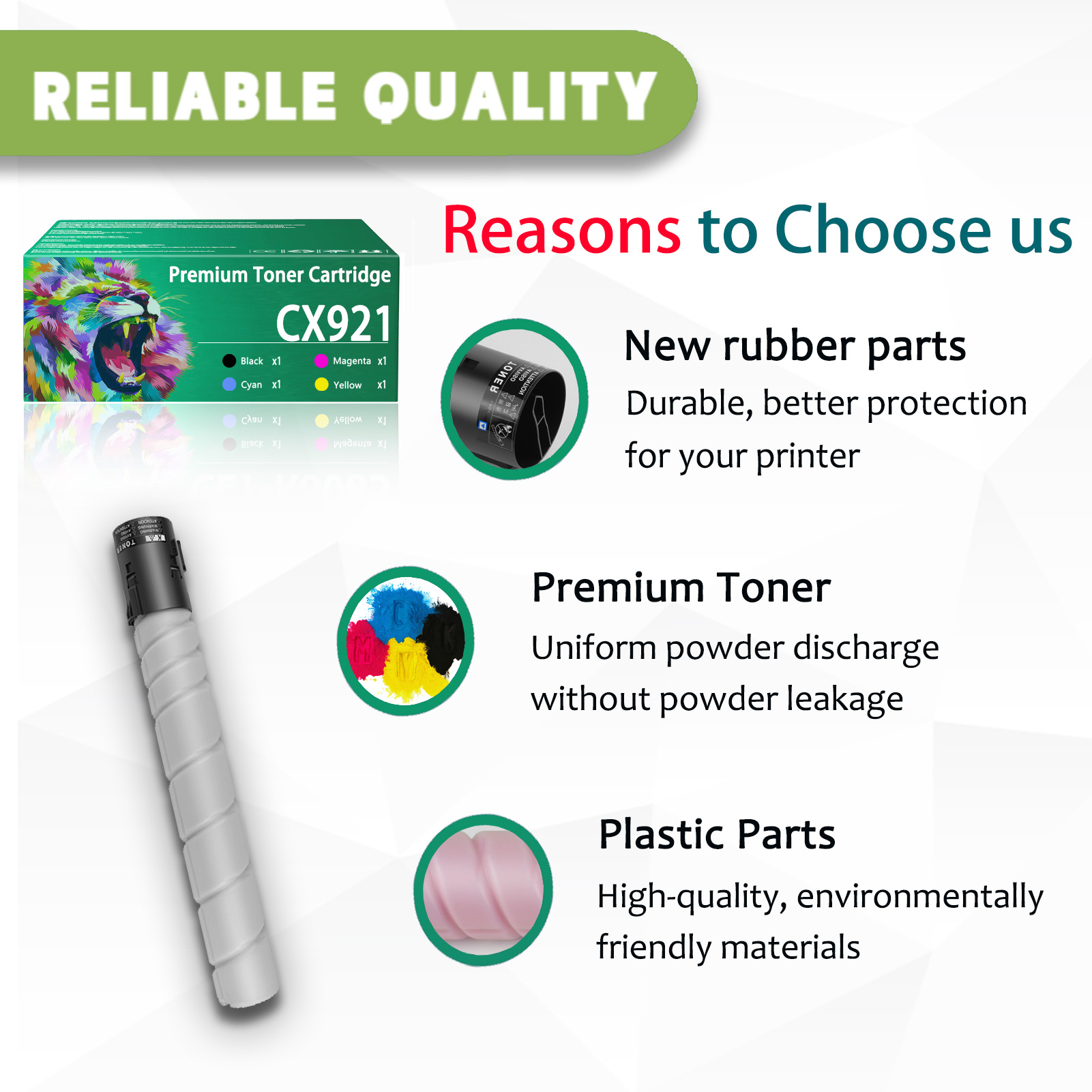 For Lexmark CX921 86C0HK0 86C0HC0 86C0HM0 86C0HY0 Toner Cartridge Work For Lexmark CX921 C792de C792dhe C792dte C792e CX921de CX921dte CX921dtfe CX921dtme CX921dtpe CX921dtse Printers