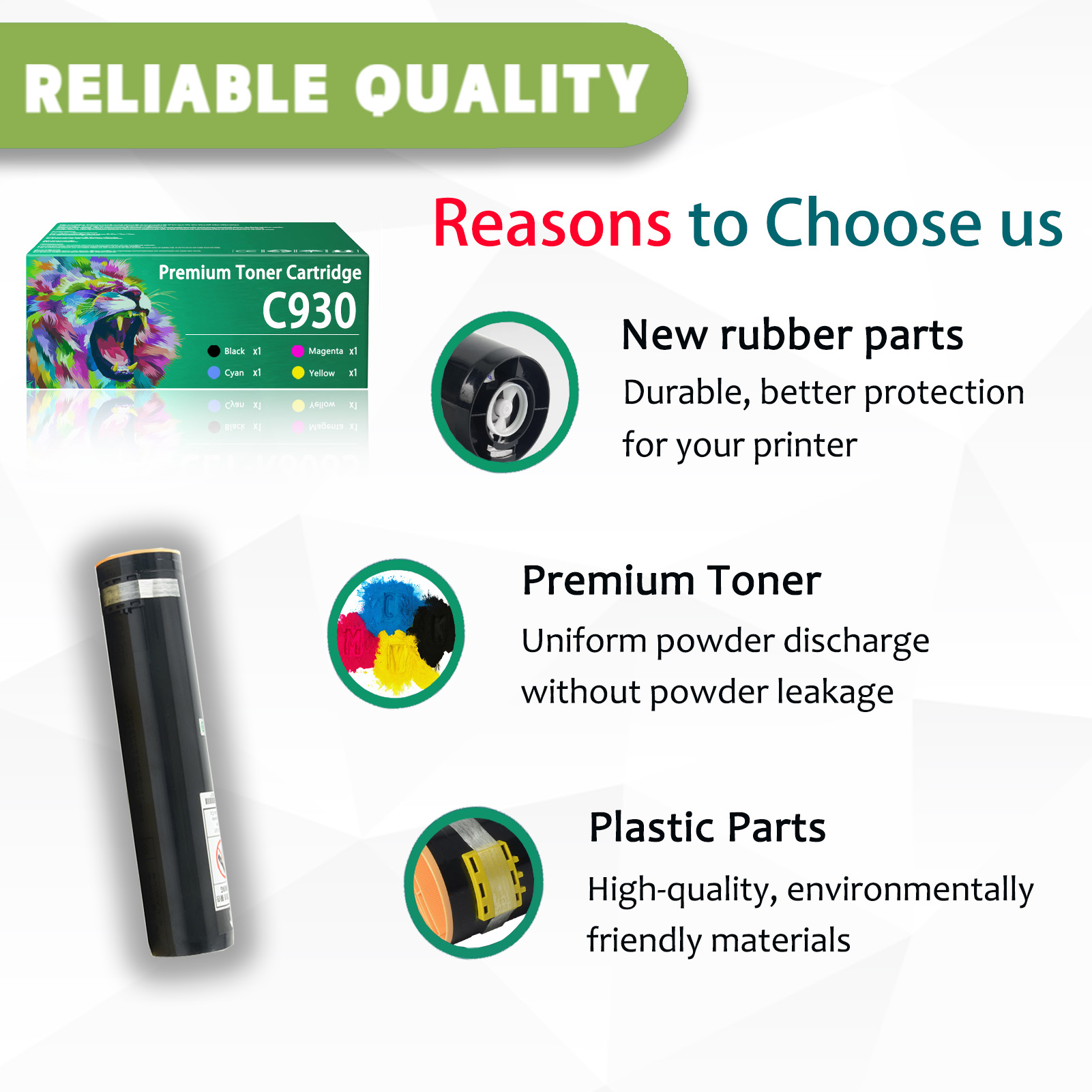 For Lexmark C935 C930H2KG C930H2CG C930H2MG C930H2YG Toner Cartridge Work For Lexmark C935dn C935dtn C935dttn C935hdn Printers