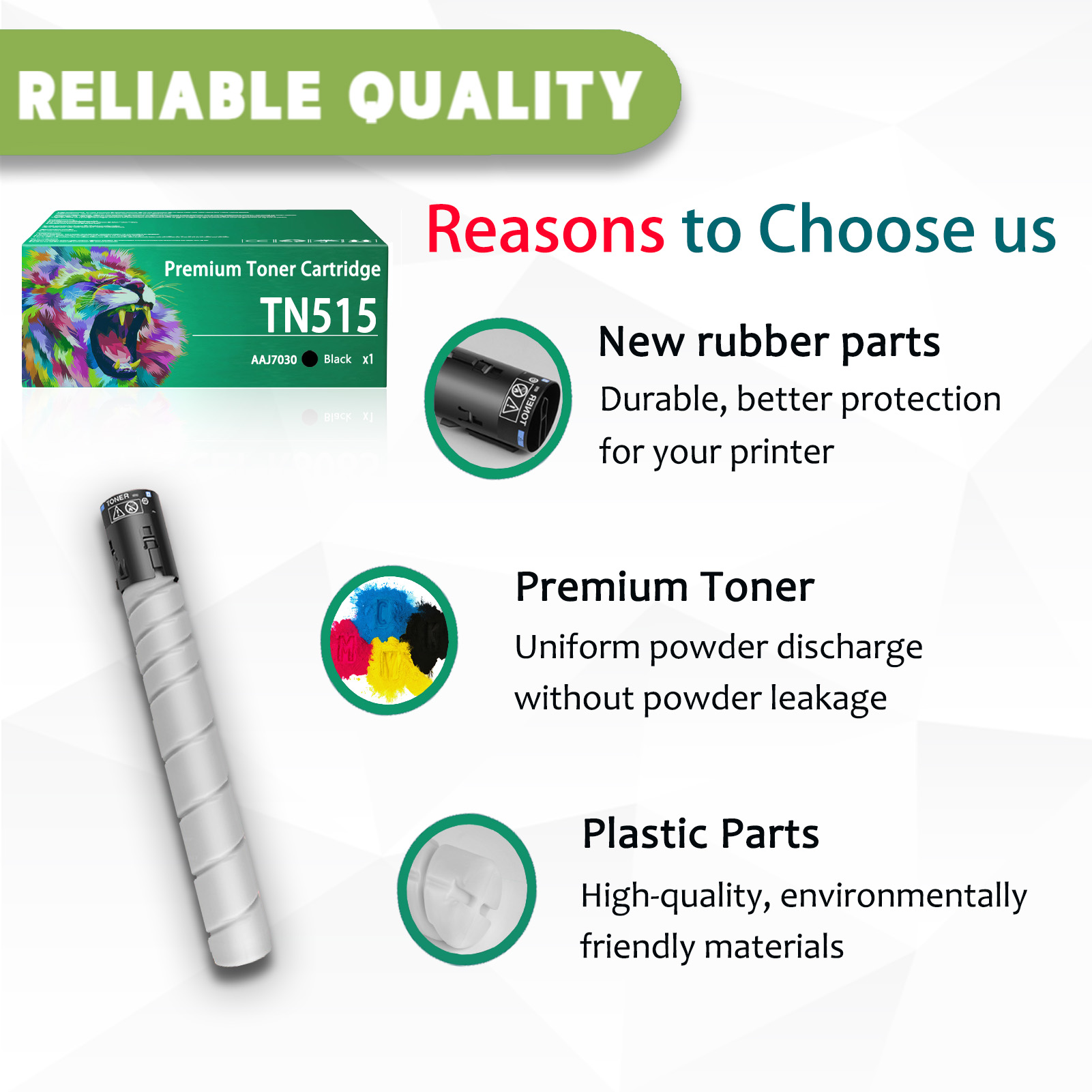 For Lexmark TN513 Toner Cartridges Work For Konica Minolta Bizhub 454 454e 554 554e Printers