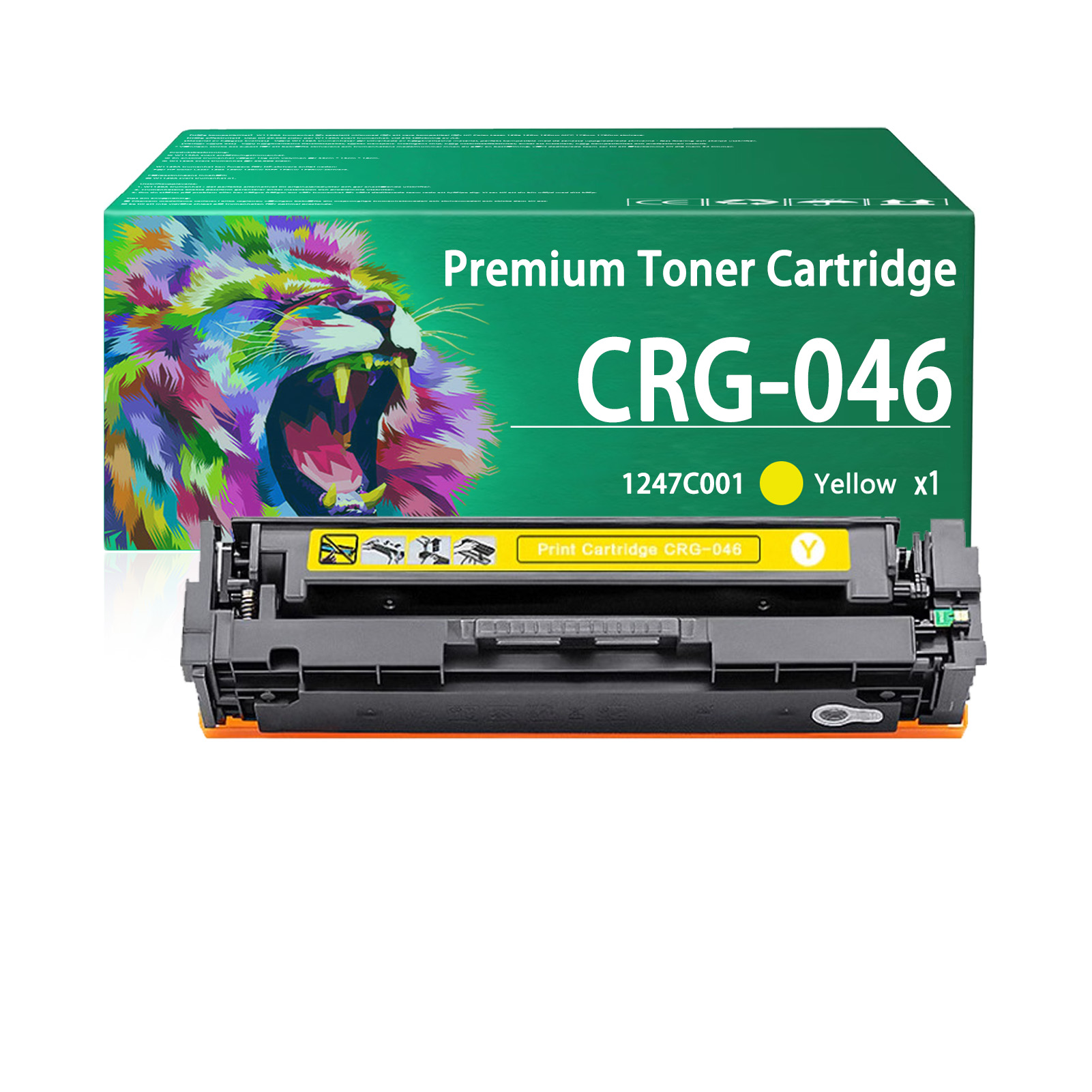 For Canon CRG046 046 CRG-046 Toner Cartridge Work for Canon imageCLASS LBP654Cdw MF731Cdw MF733Cdw MF735Cdw Printers