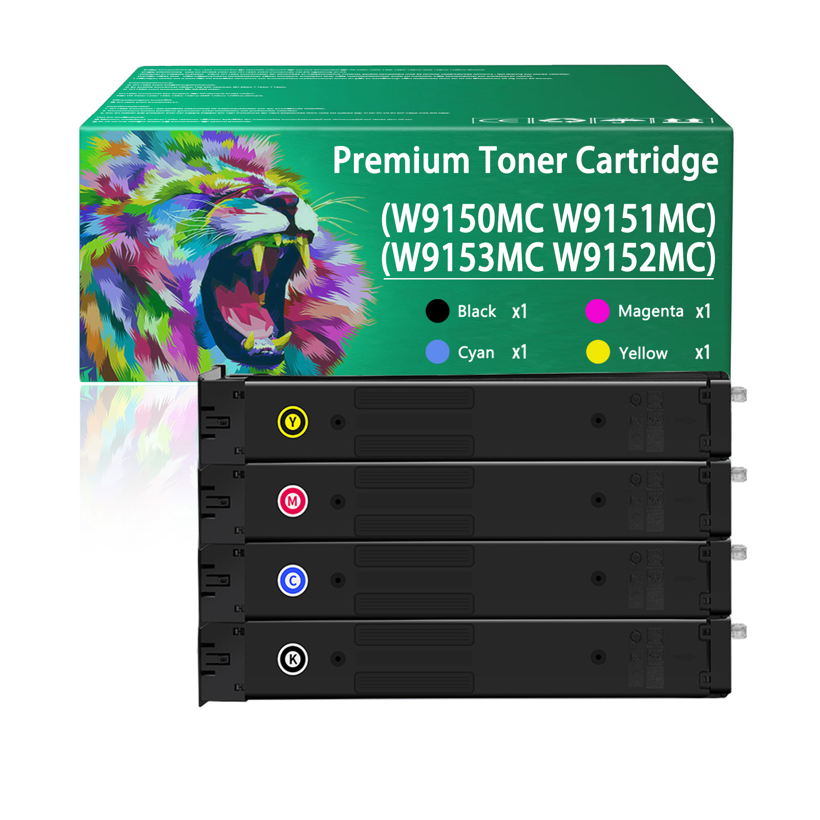For HP W9150MC W9151MC W9153MC W9152MC Toner Cartridge Work for HP Color LaserJet Managed MFP E78625dn E78630dn E78635dn Printers