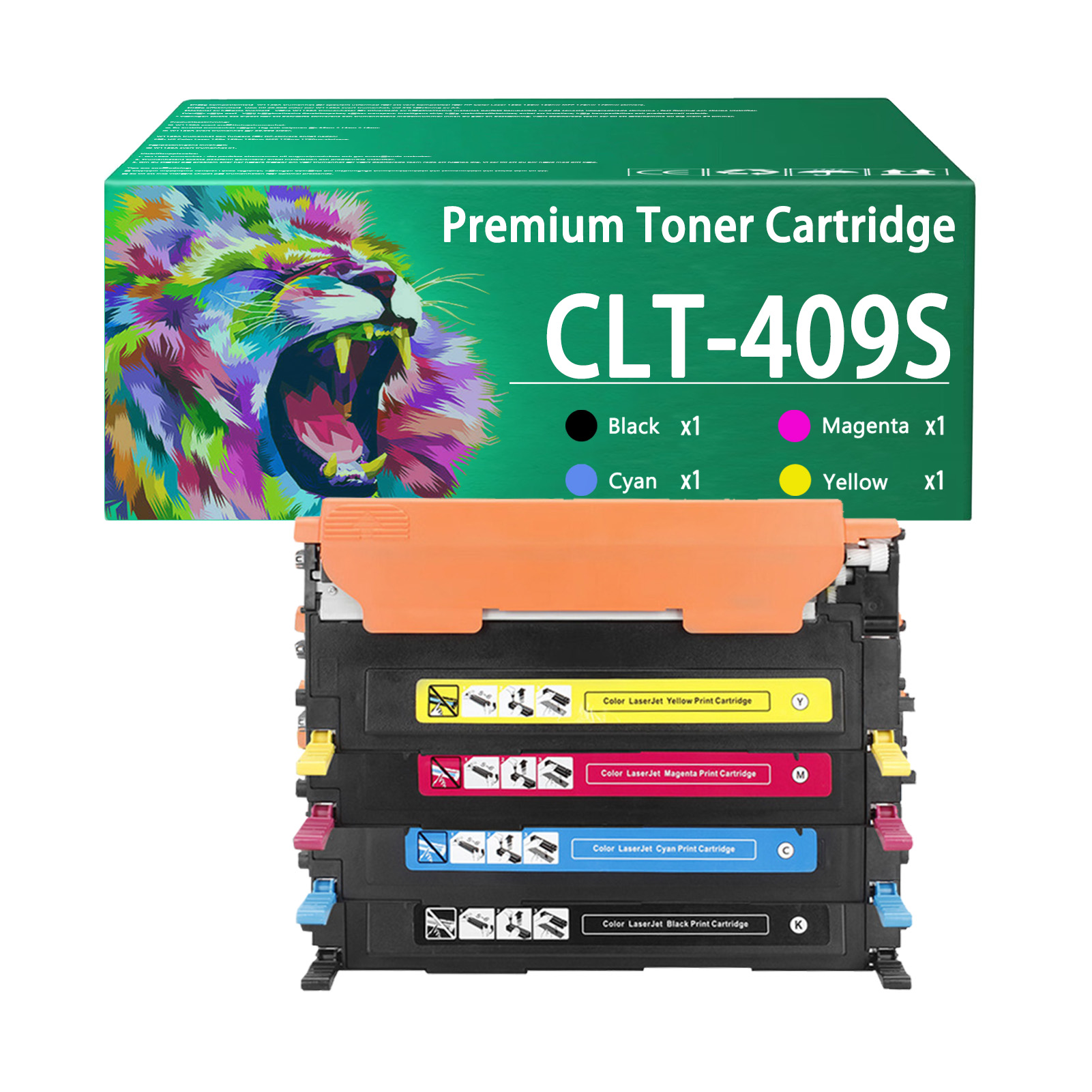 For Samsung CLT-409S CLT-K409S CLT-C409S CLT-M409S CLT-Y409S Toner Cartridge Work For Samsung CLP-310 CLP-310N CLP-315 CLP-315W CLX-3170FN CLX-3175N CLX-3175FN CLX-3175FW Printers