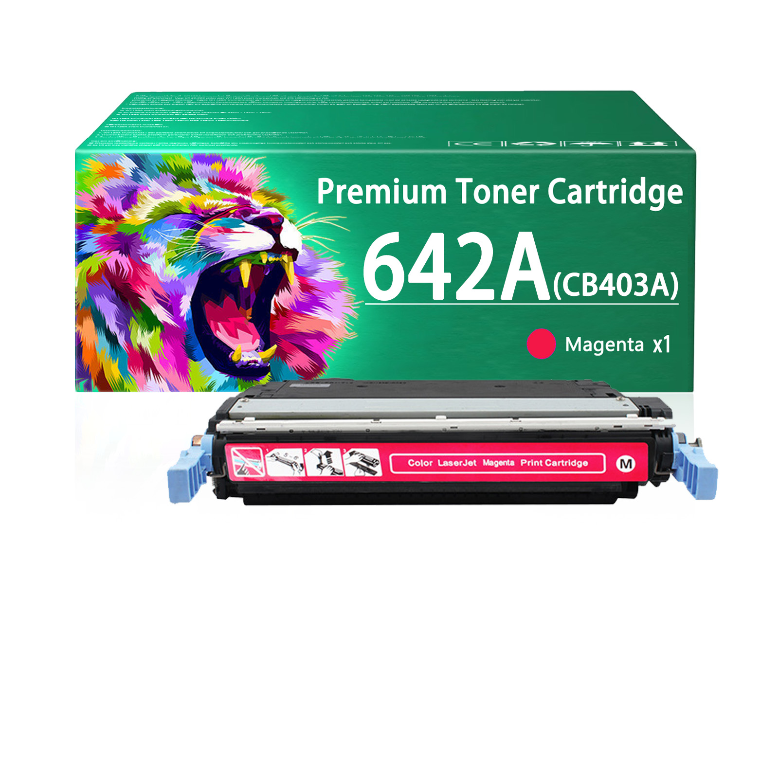 For HP 642A CB400A CB401A CB403A CB402A Toner Cartridge Work for HP Color laserJet CP4005 CP4005n CP4005dn Printers