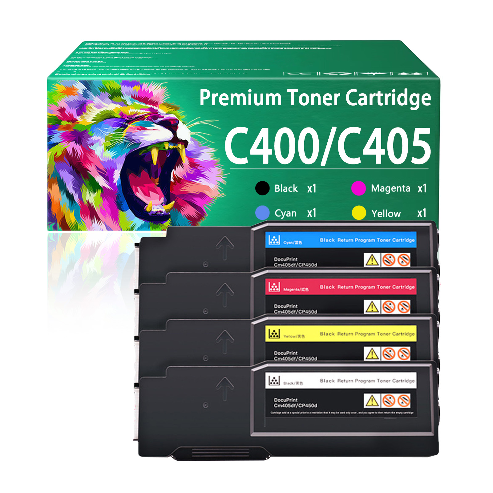 For Xerox C400 C405 106R03536 106R03538 106R03539 106R03537 Toner Cartridge Work For Xerox VersaLink C400 C405 Printers